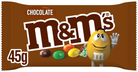 12724 M&M chocolade/bruin 24x45gr