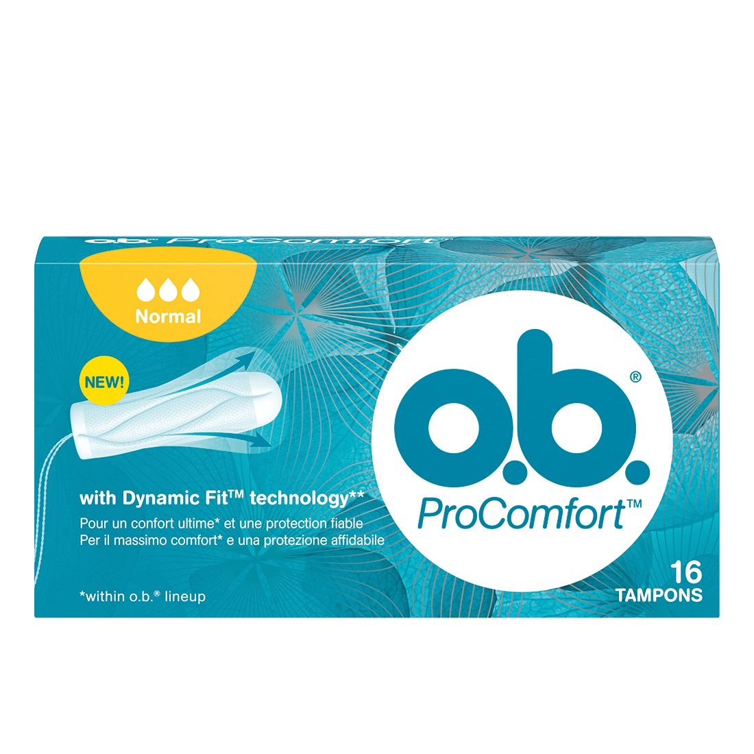 12729 Tampons pro-comfort normal 6x16st