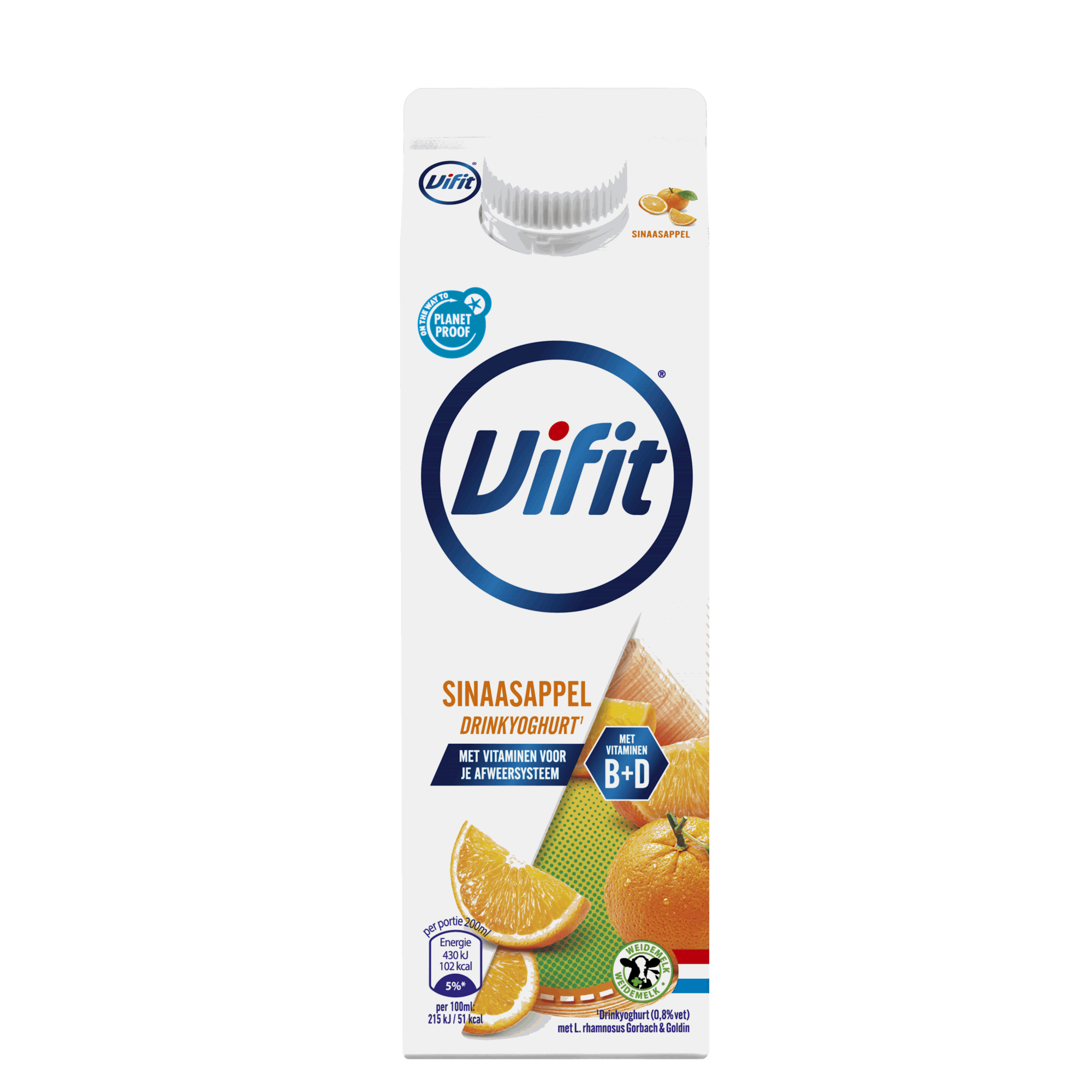 13868 Vifit vitamel drink sinaasappel 6x500 ml