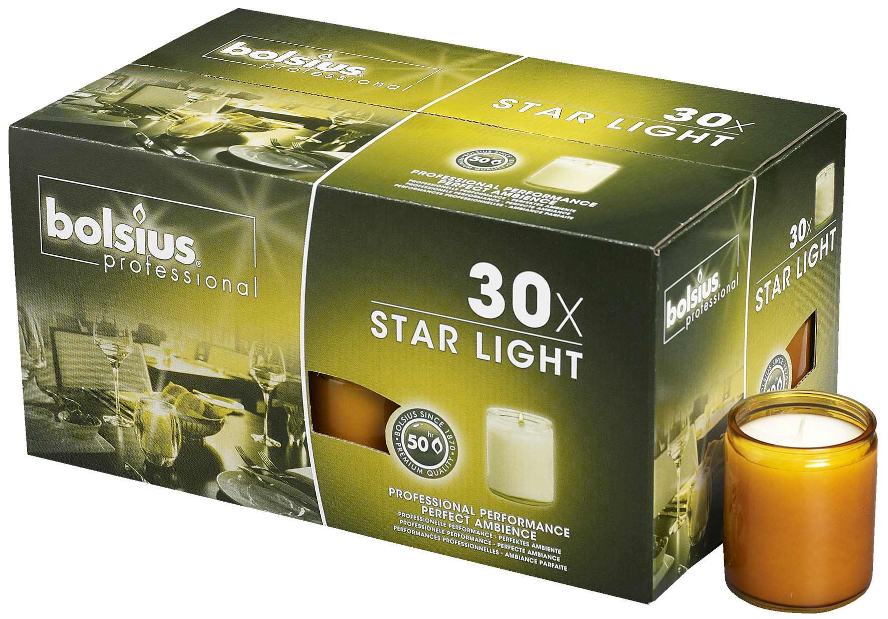 14140 Starlight amber (50 branduren) 1x30 st