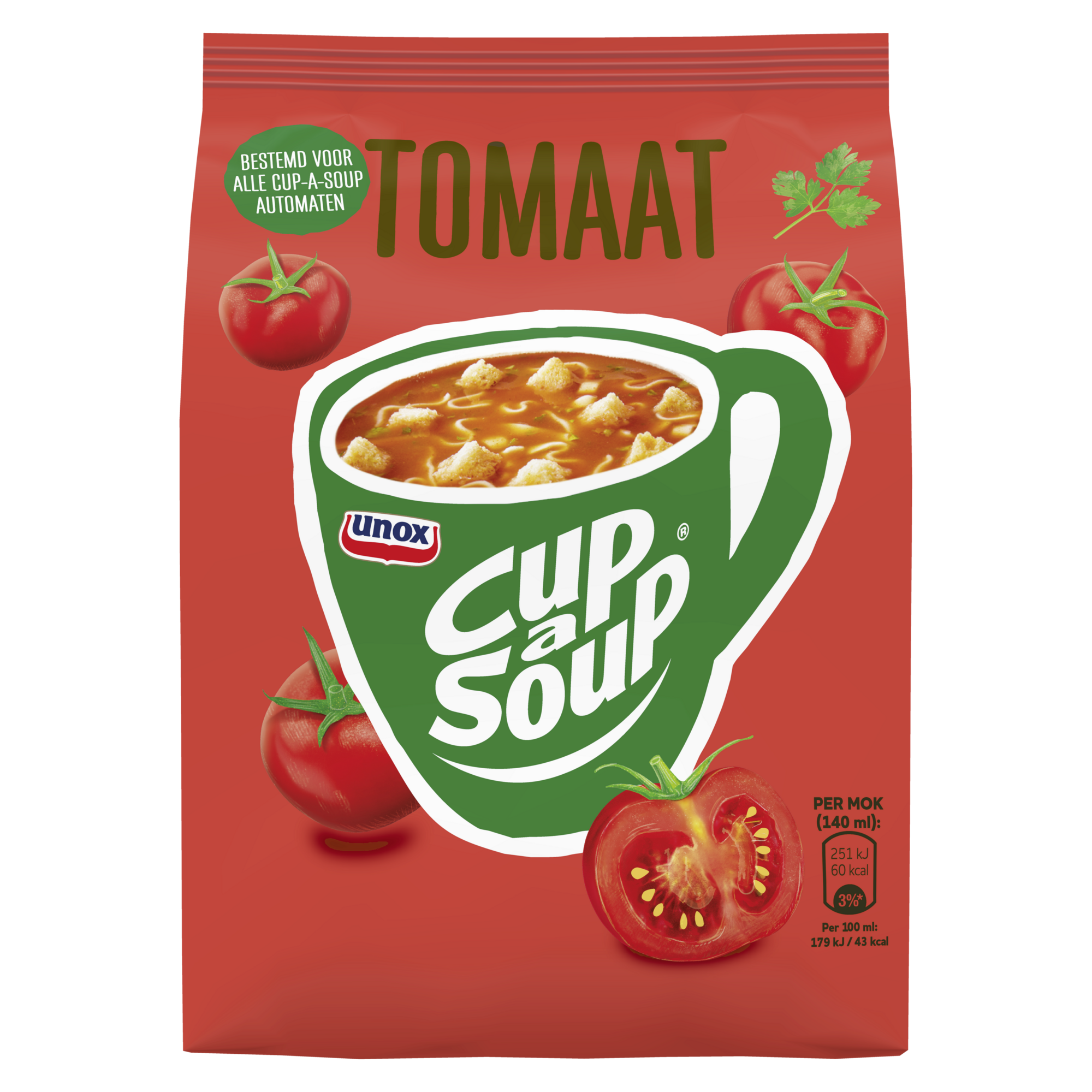 16842 Tomaat cup-a-soup vending 1x4 zak
