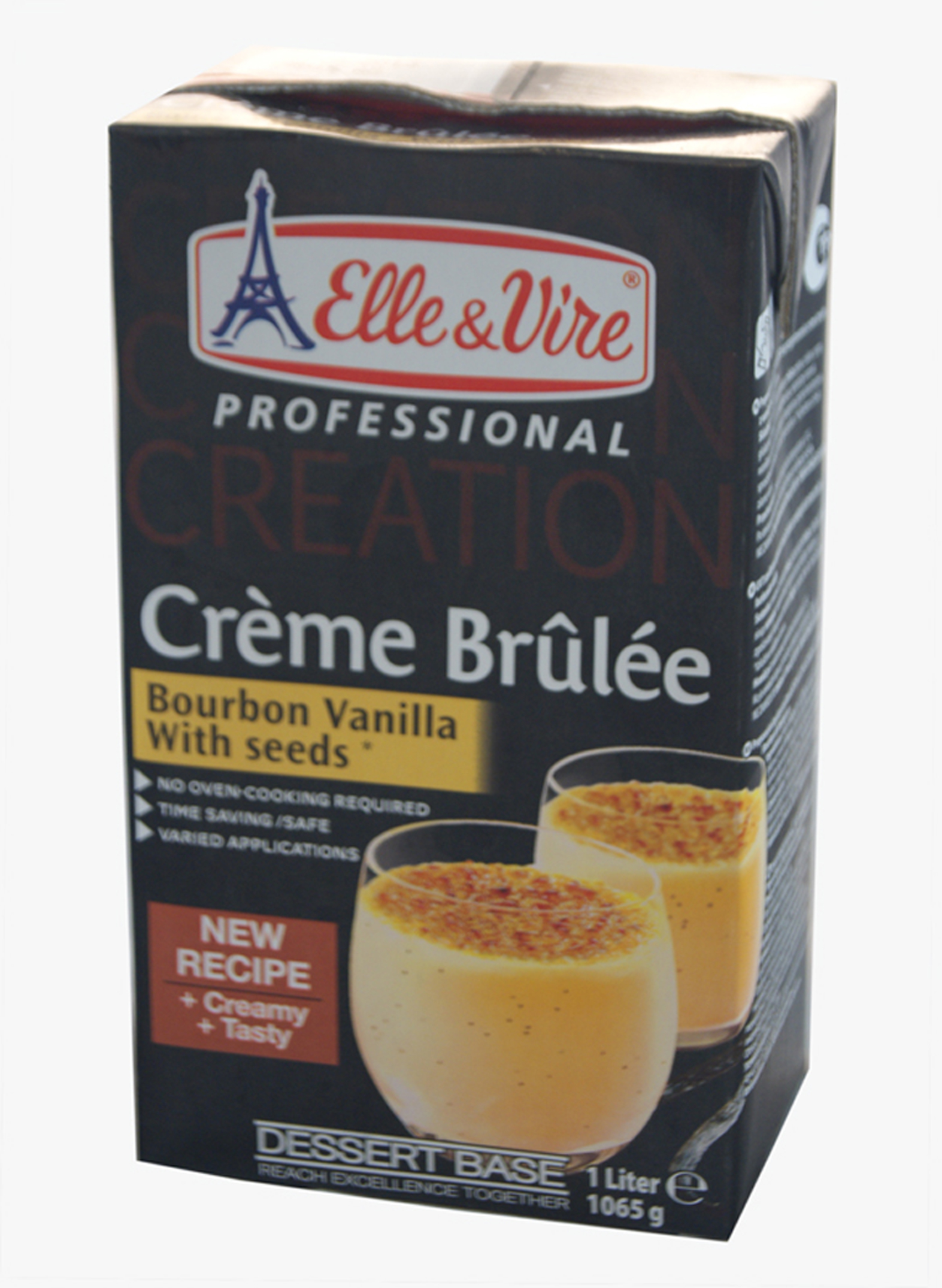 18194 Creme brulee Elle & Vire 6x1 liter