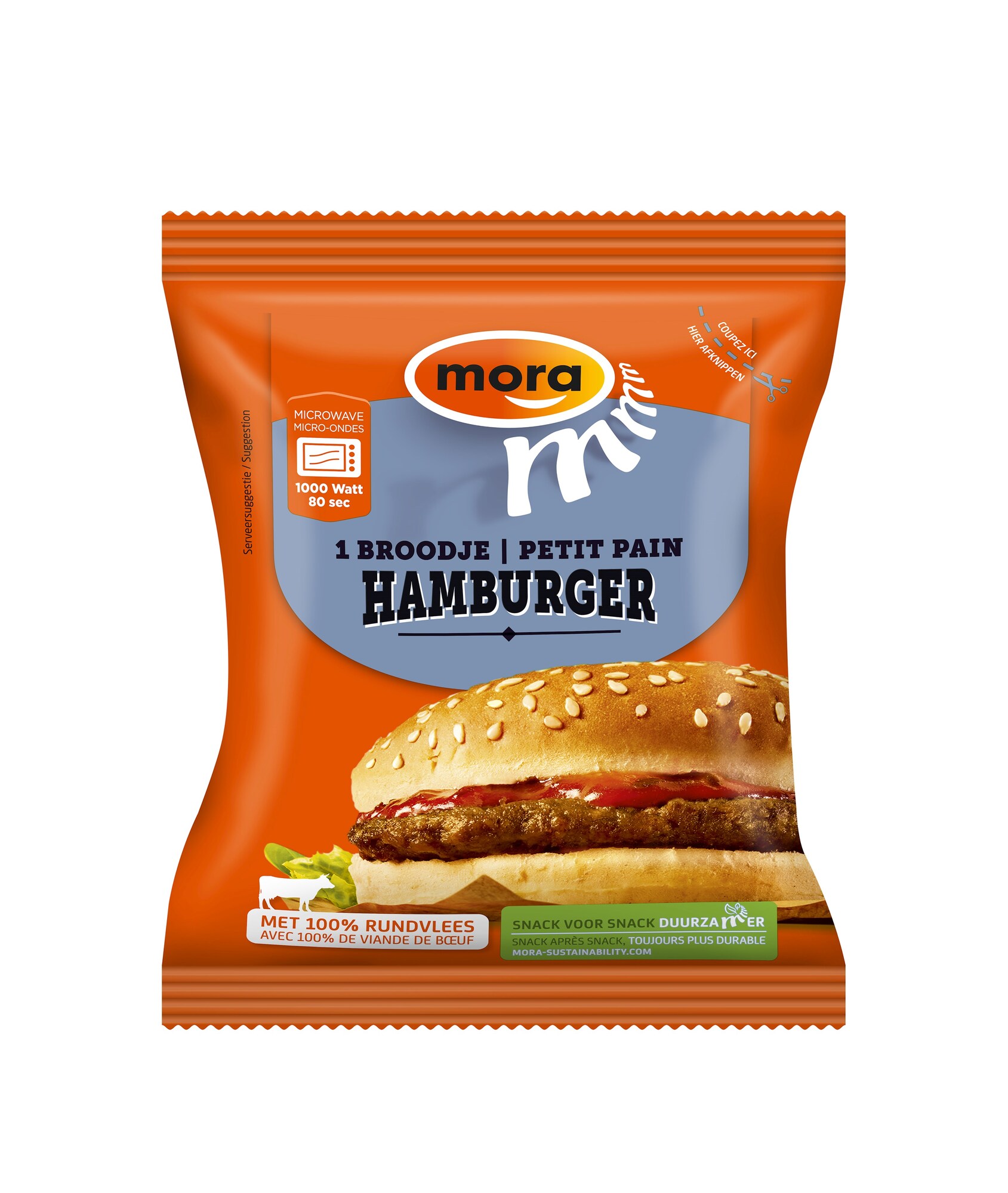 18377 Broodje hamburger 10x120 gr