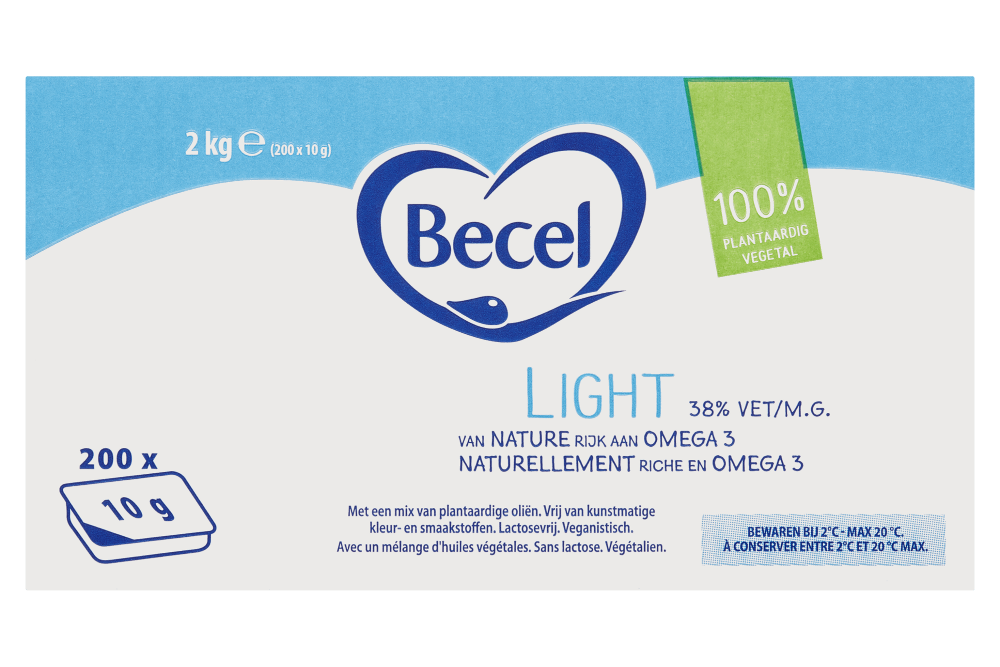 32876 Becel light 200x10 gram