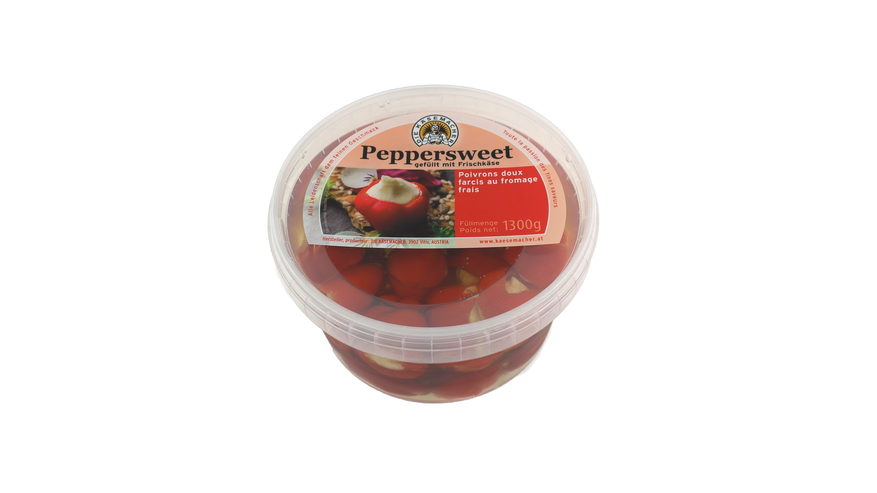 36118 Peppersweet met kaas bak 1,3 kilo