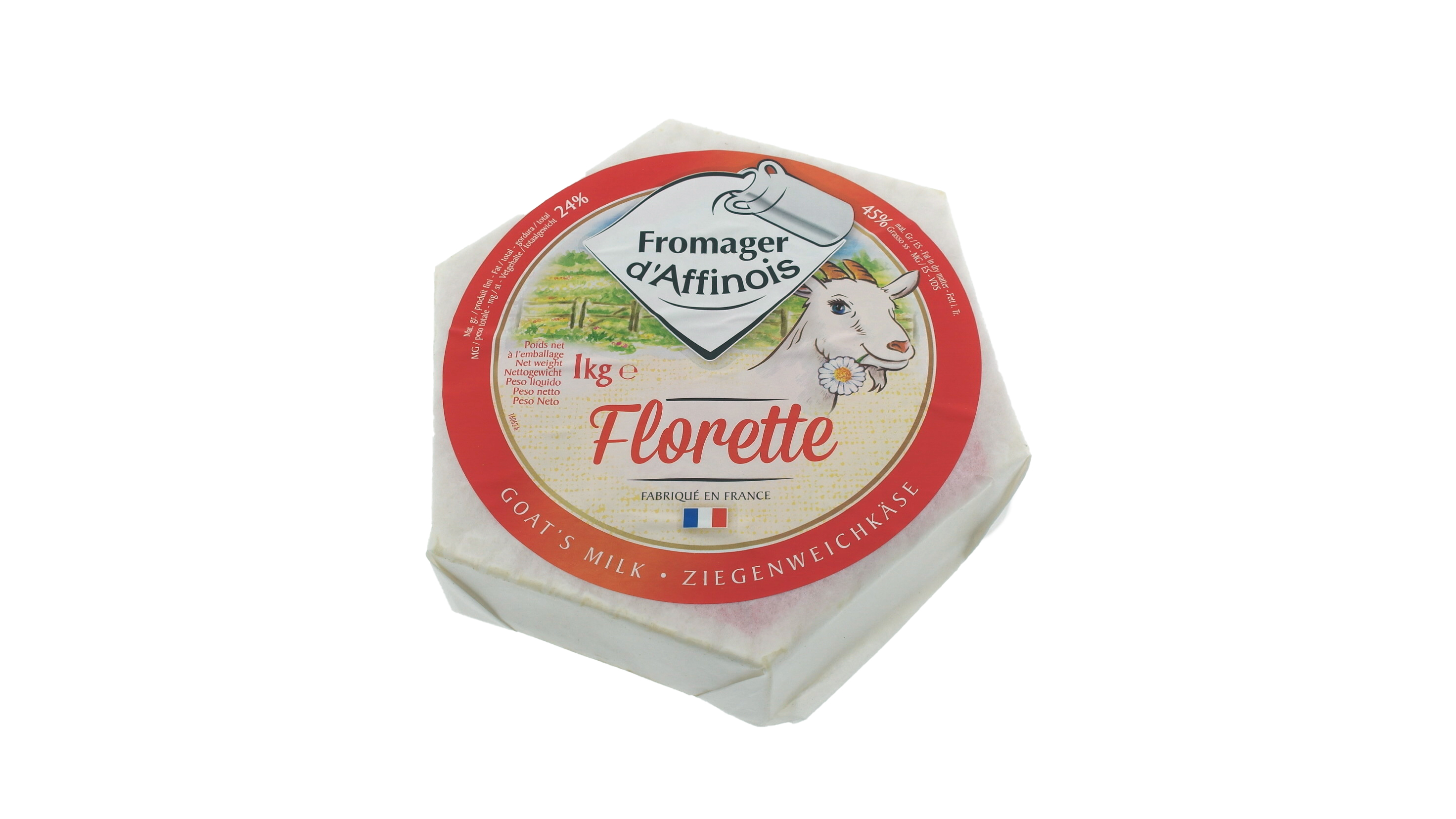 38281 Fromage Affinois Florette circa 1,0 kilo