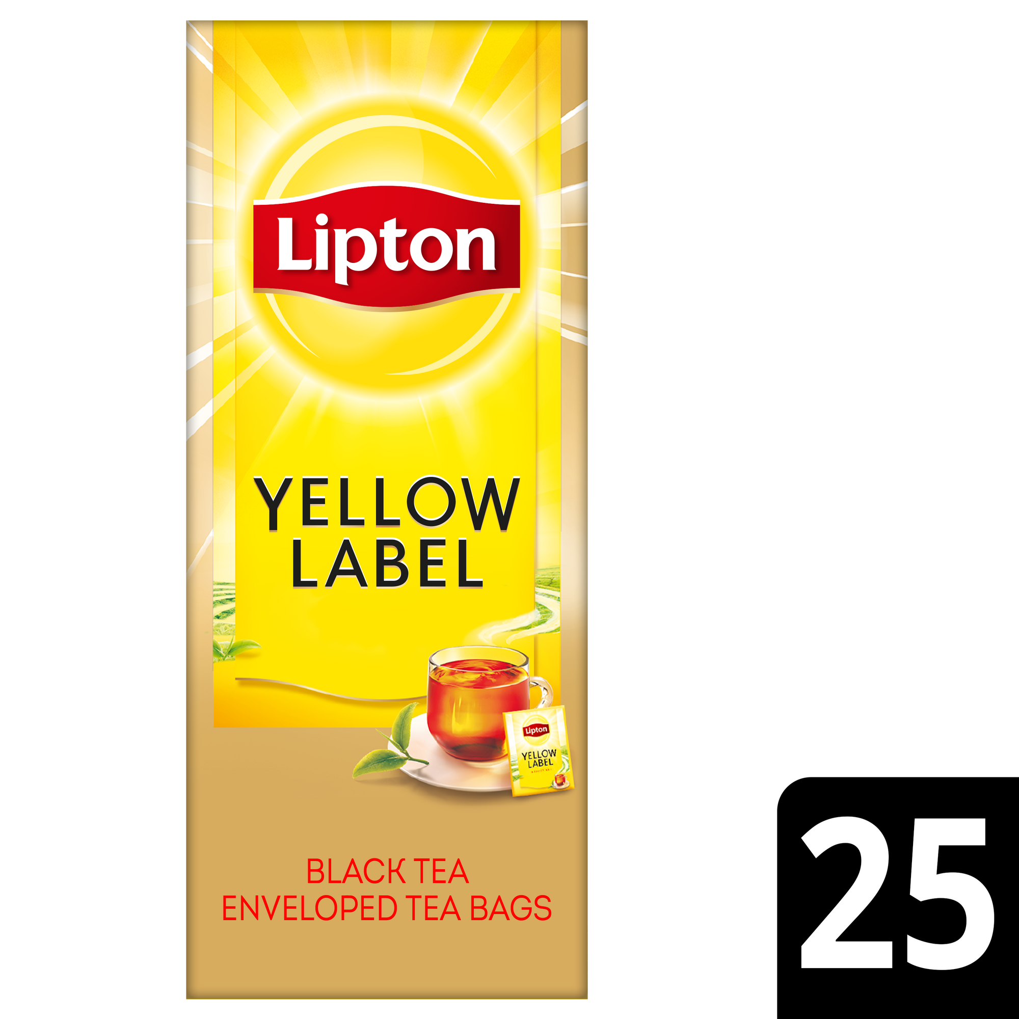 39436 Lipton feel good selection thee yellow label 6x25 st