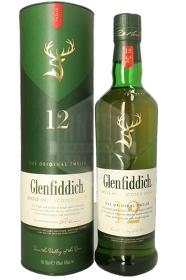 4234 Glenfiddich whisky malt 12 years 1x0,70 ltr