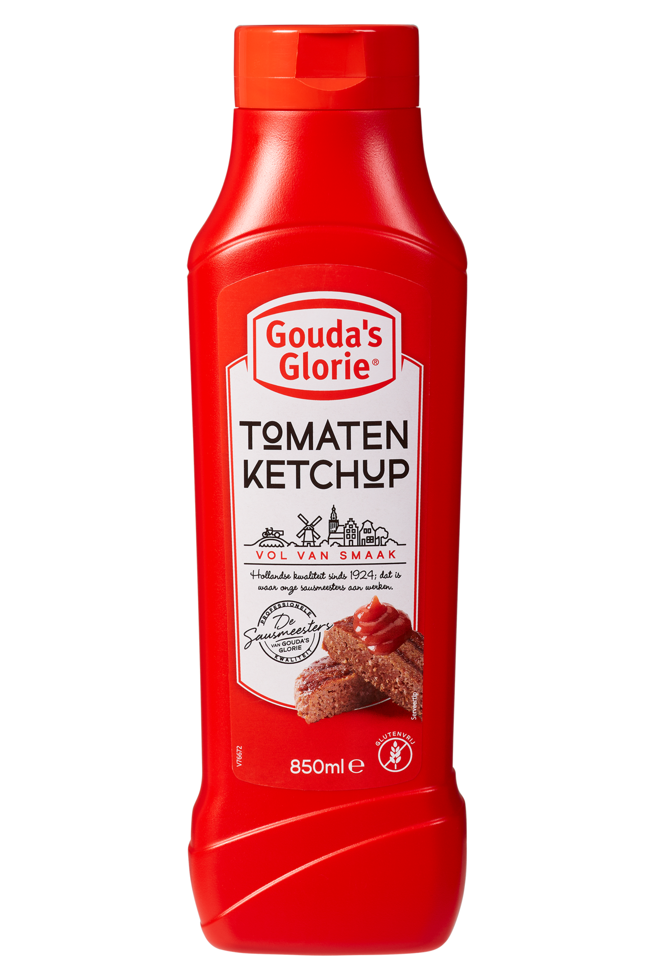 42764 Tomatenketchup knijptube 1x850 ml