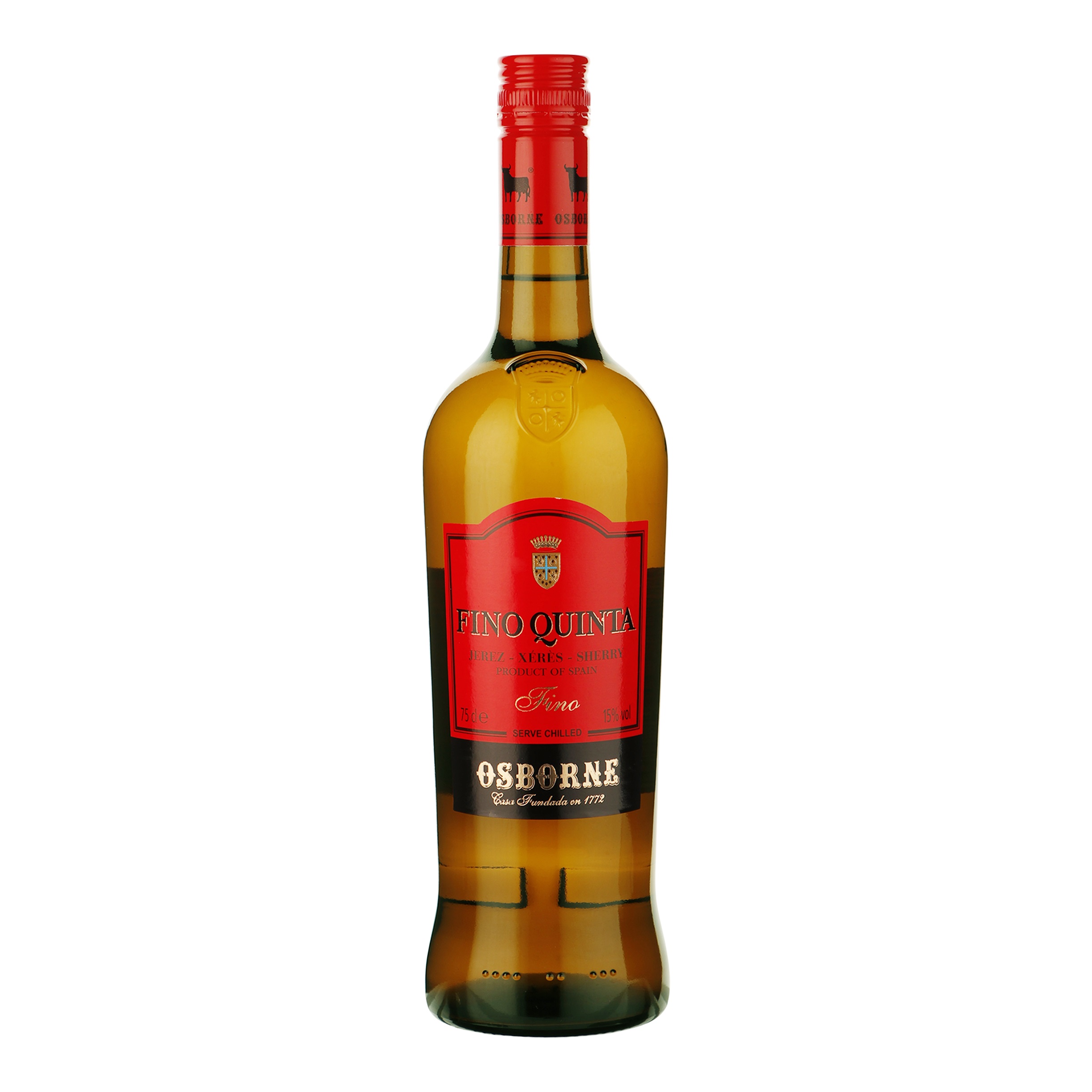 4316 Sherry fino quinta very dry 0,75 liter