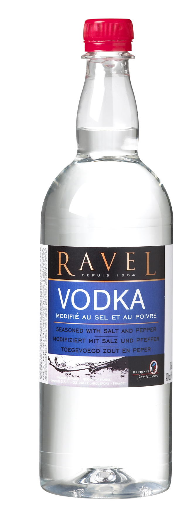 45006 Ravel vodka pet fles 1ltr