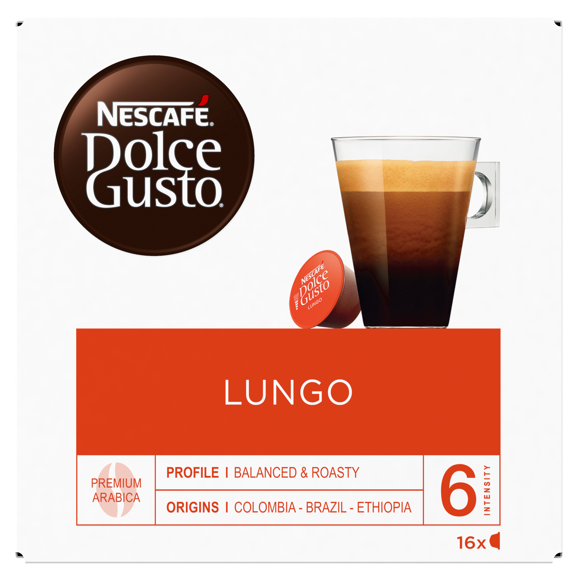 47537 Dolce gusto lungo cups 3x16 st