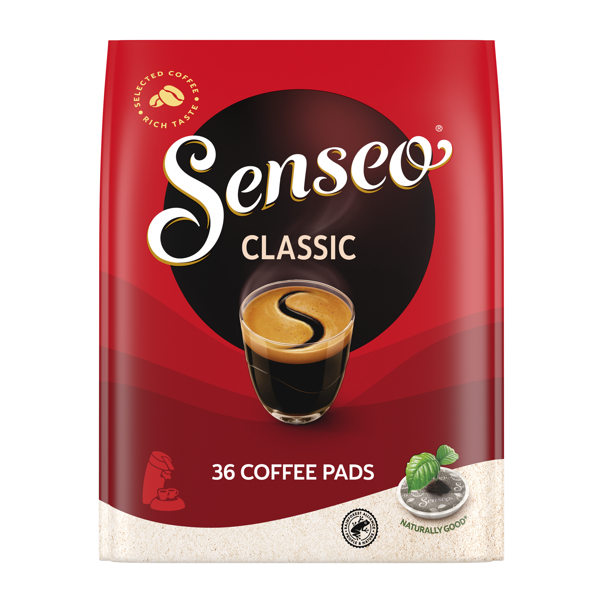 47939 Koffiepads senseo regular 10x36 st