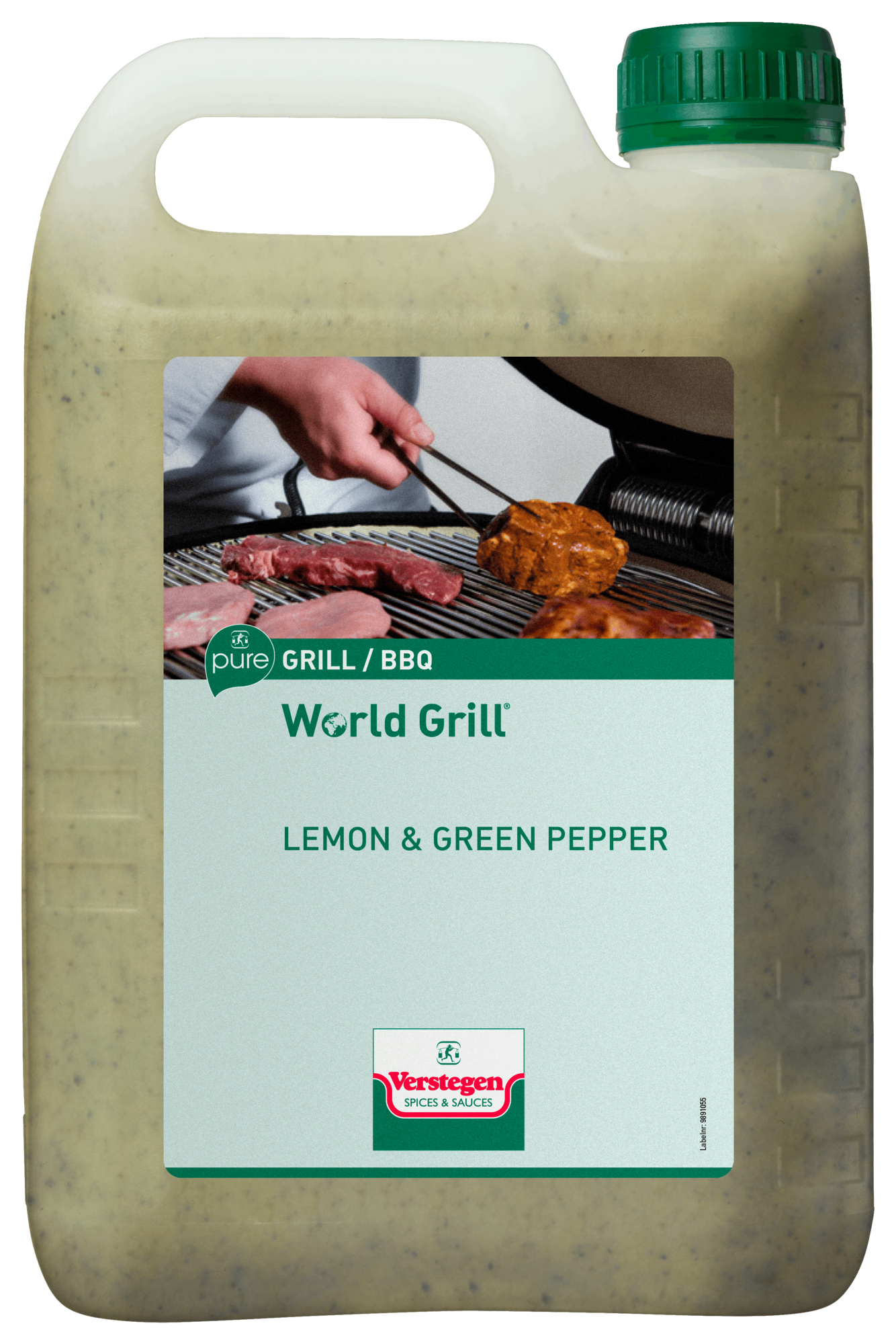 48486 World grill marinade lemon & pepper 2,5ltr
