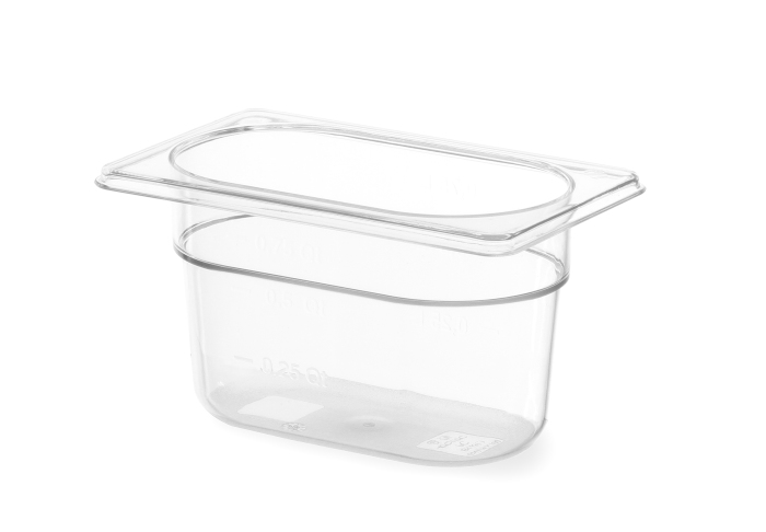 48590 Container GN 1/9 polycarbonaat (1,0ltr)