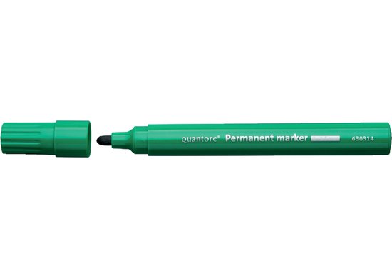 48879 Viltstift marker groen 3mm. 1x10 st