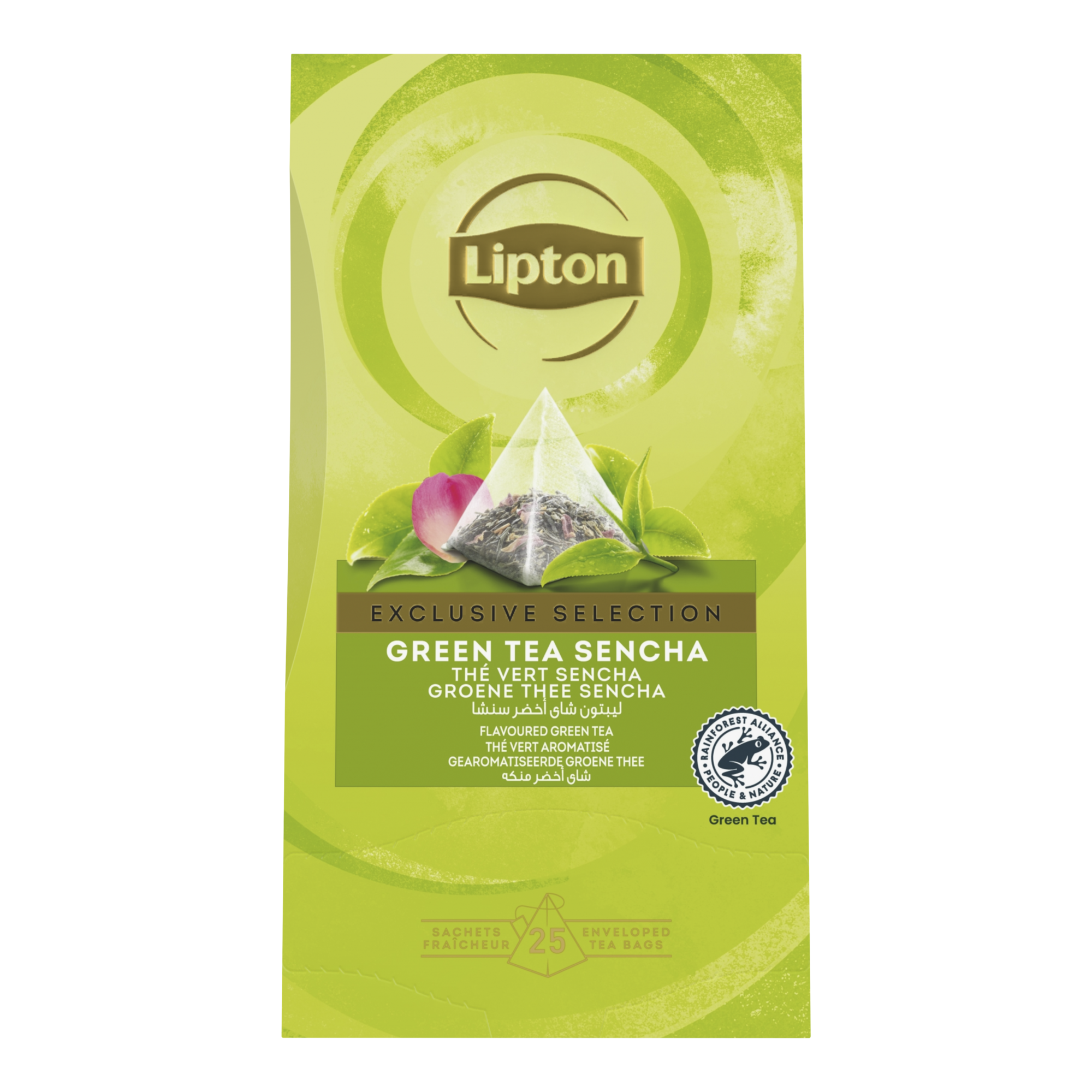 49273 Exclusive selection tea green tea sencha 6x25 st