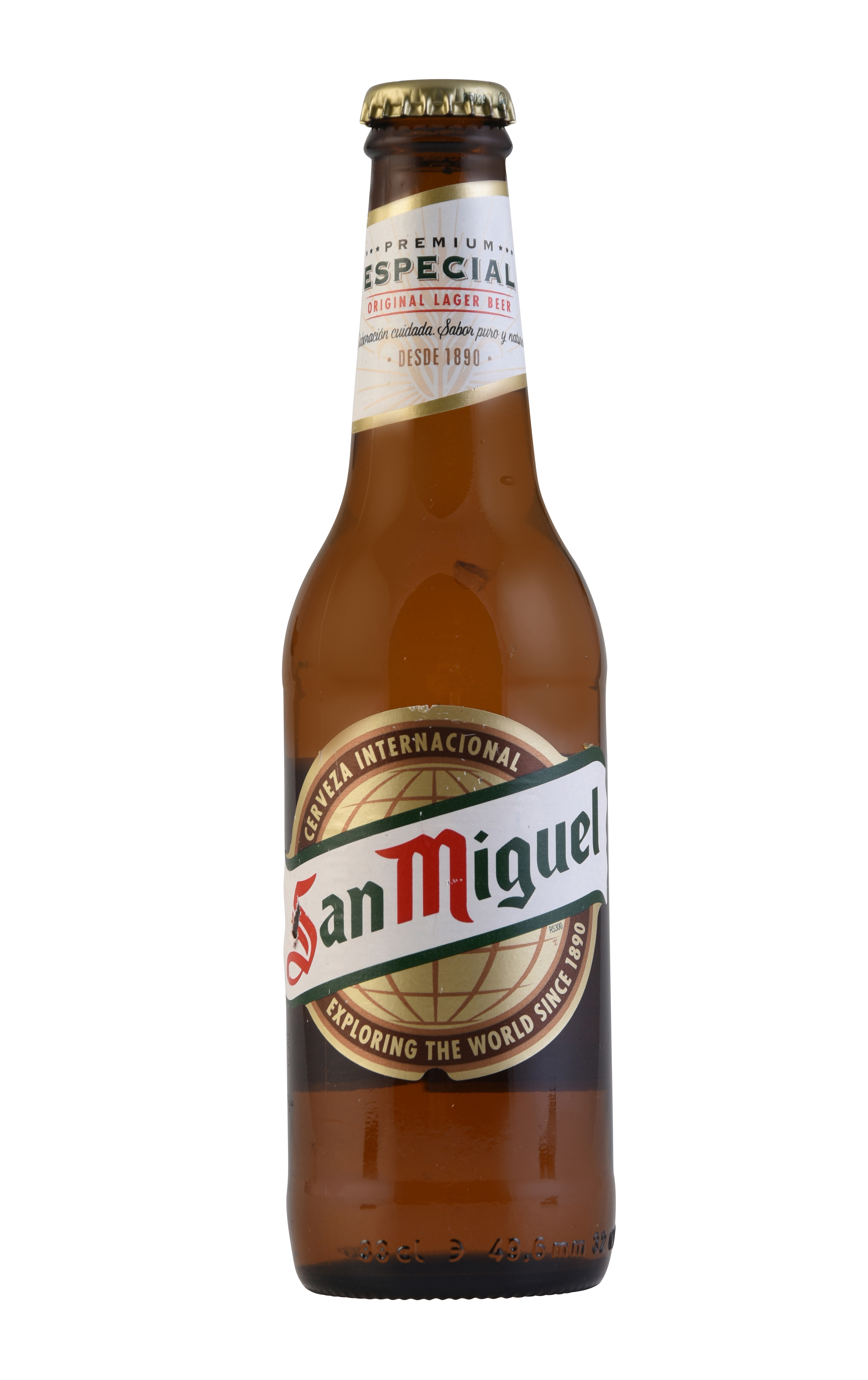 49863 San miguel spaans bier fles 24x33 cl