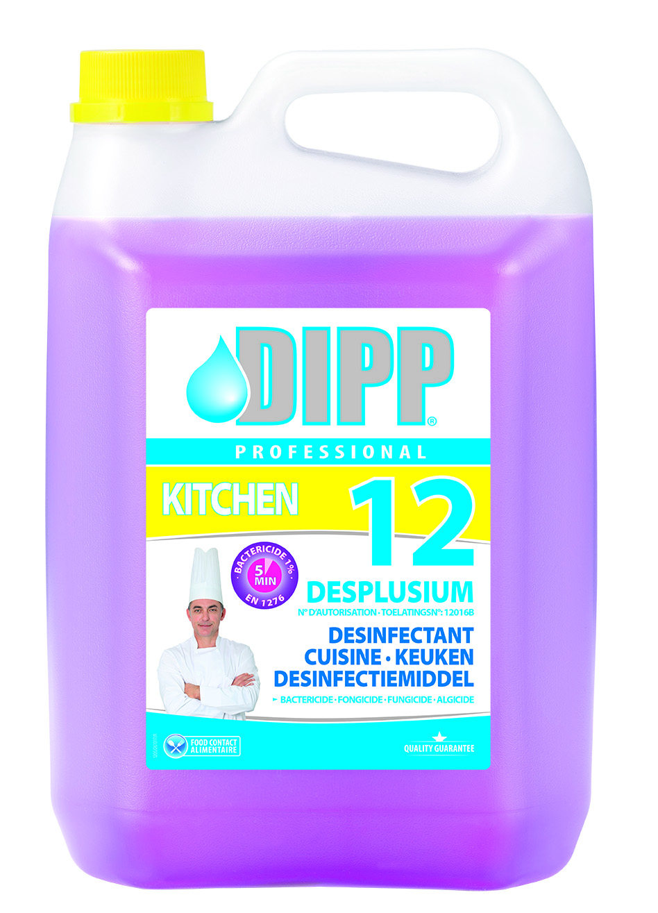 50462 Dipp 12 desinfectiemiddel can 1x5 ltr