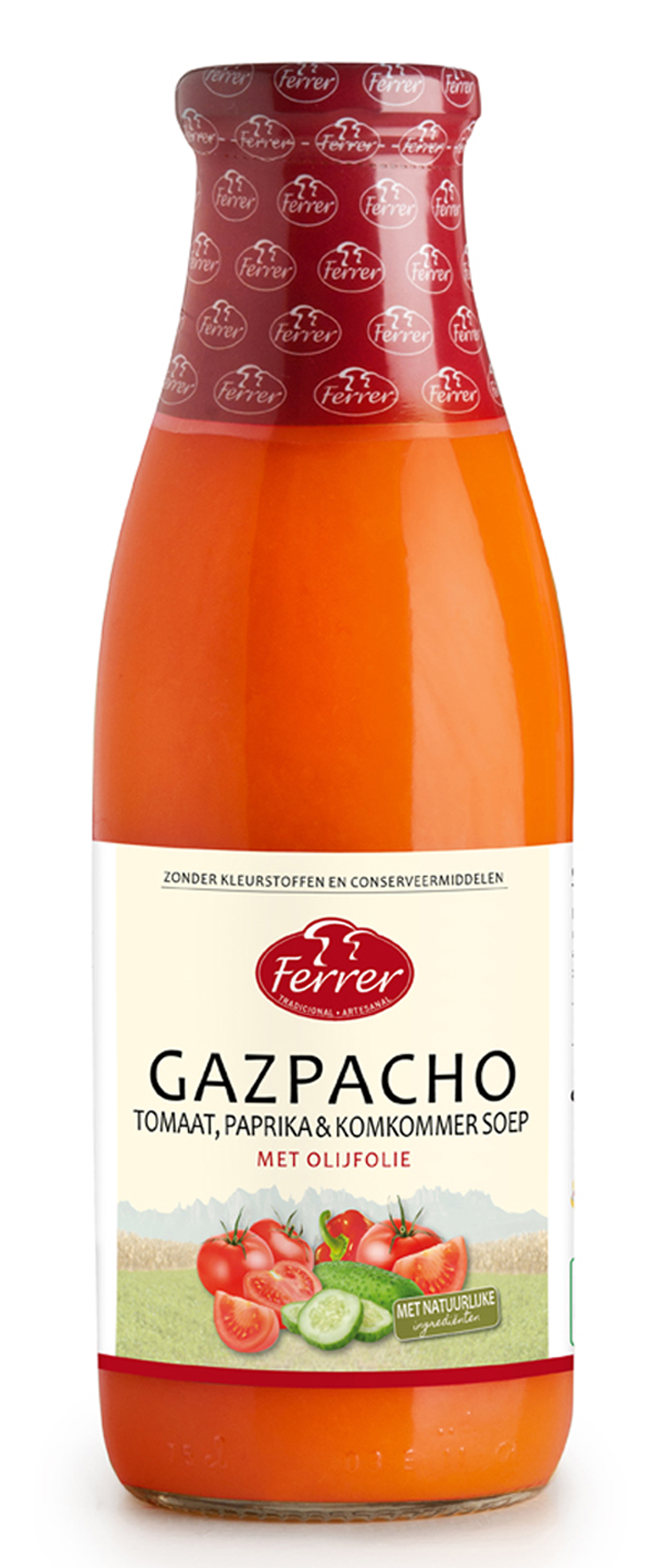 50521 Gazpacho soep fles 6x720 ml