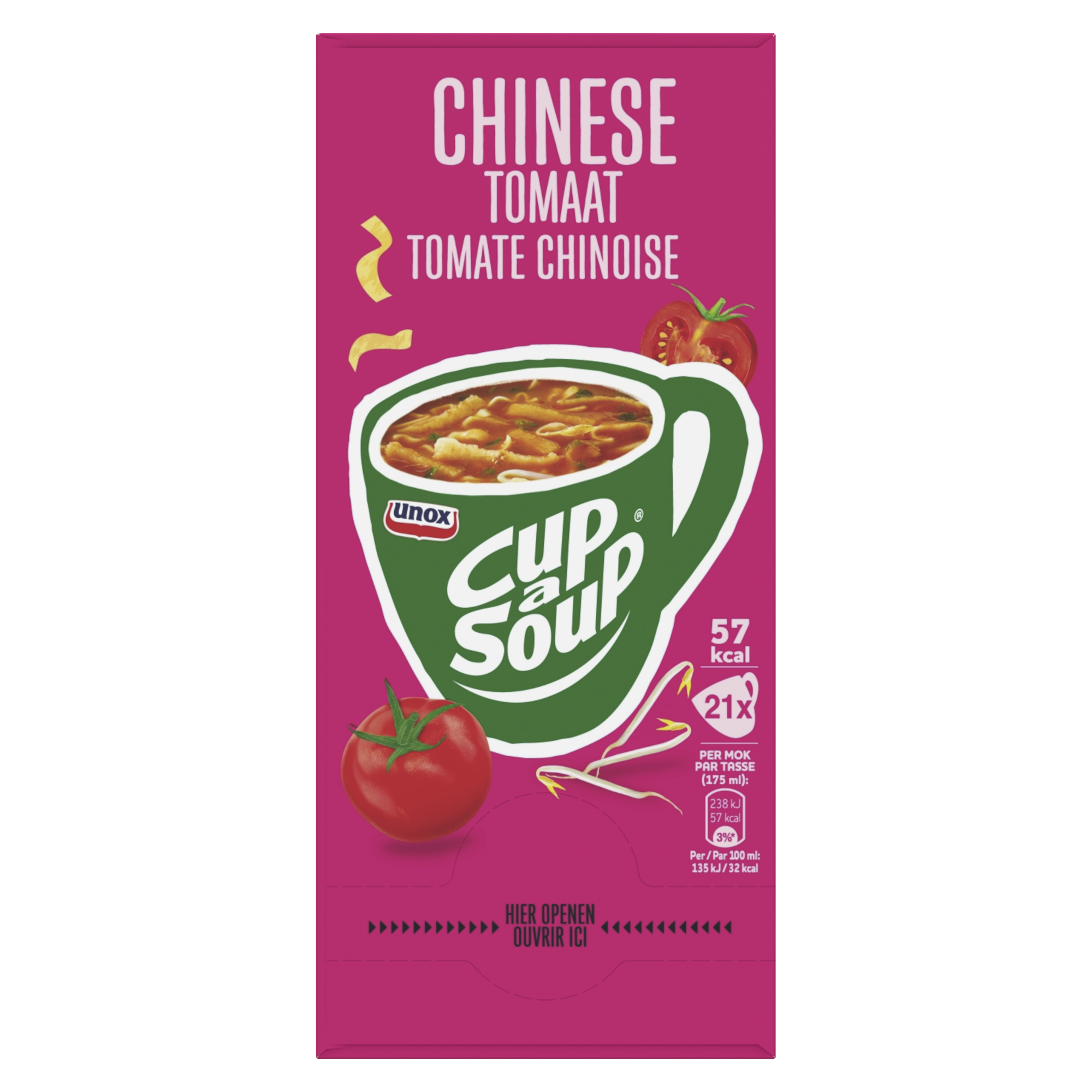 51490 Chinese tomaat cup-a-soup 21x175 ml