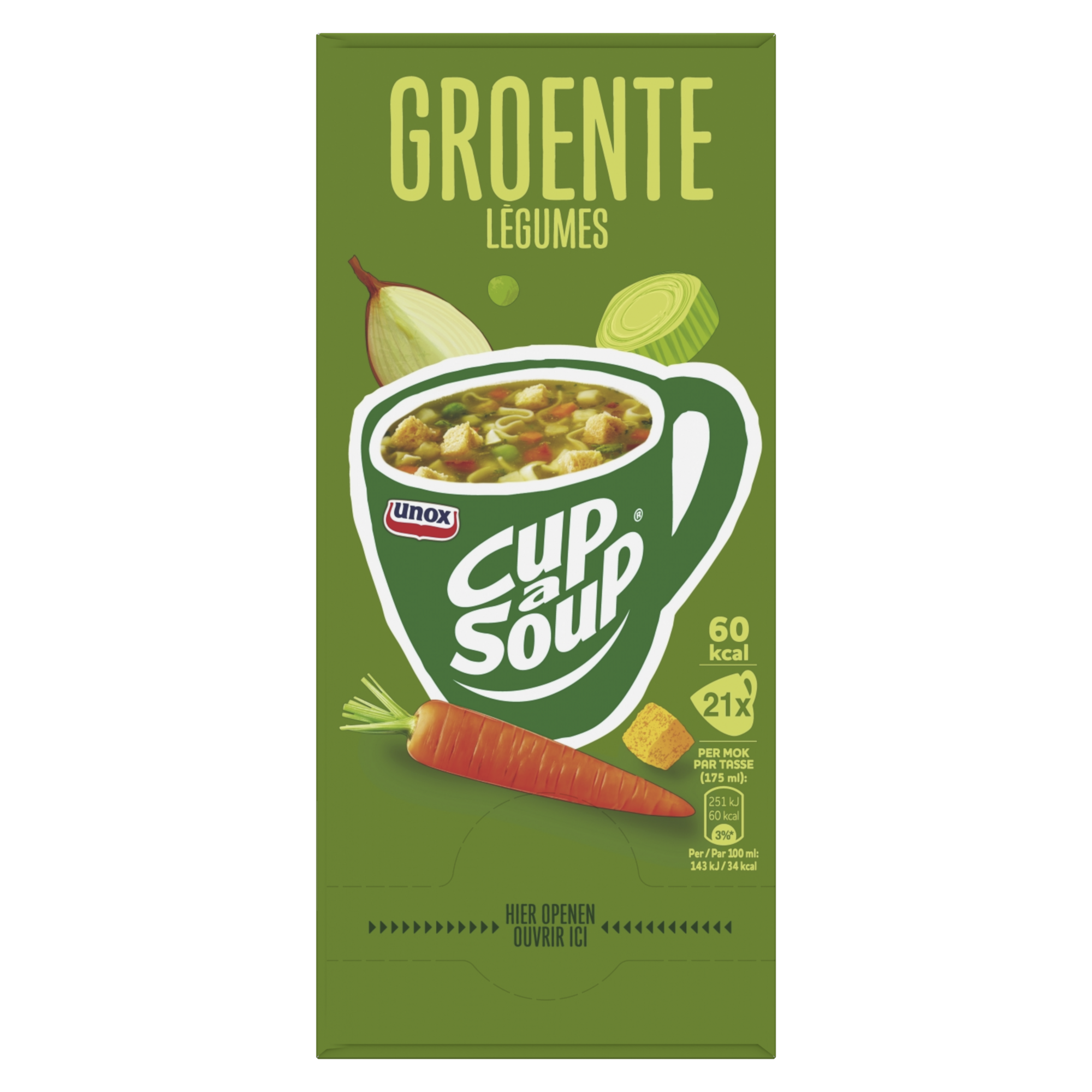 51493 Groente cup-a-soup 21x175 ml