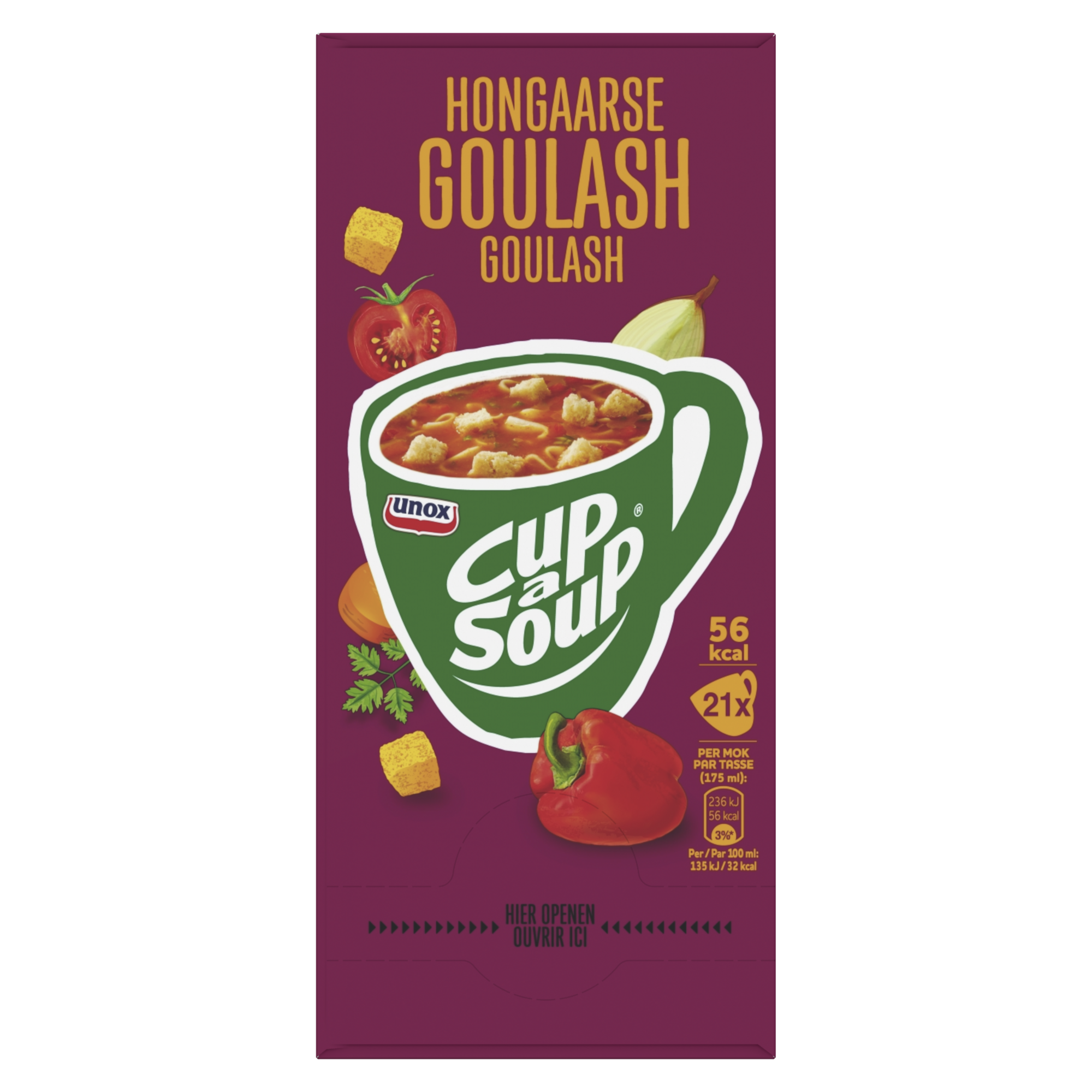 51494 Hongaarse goulash cup-a-soup 21x175 ml