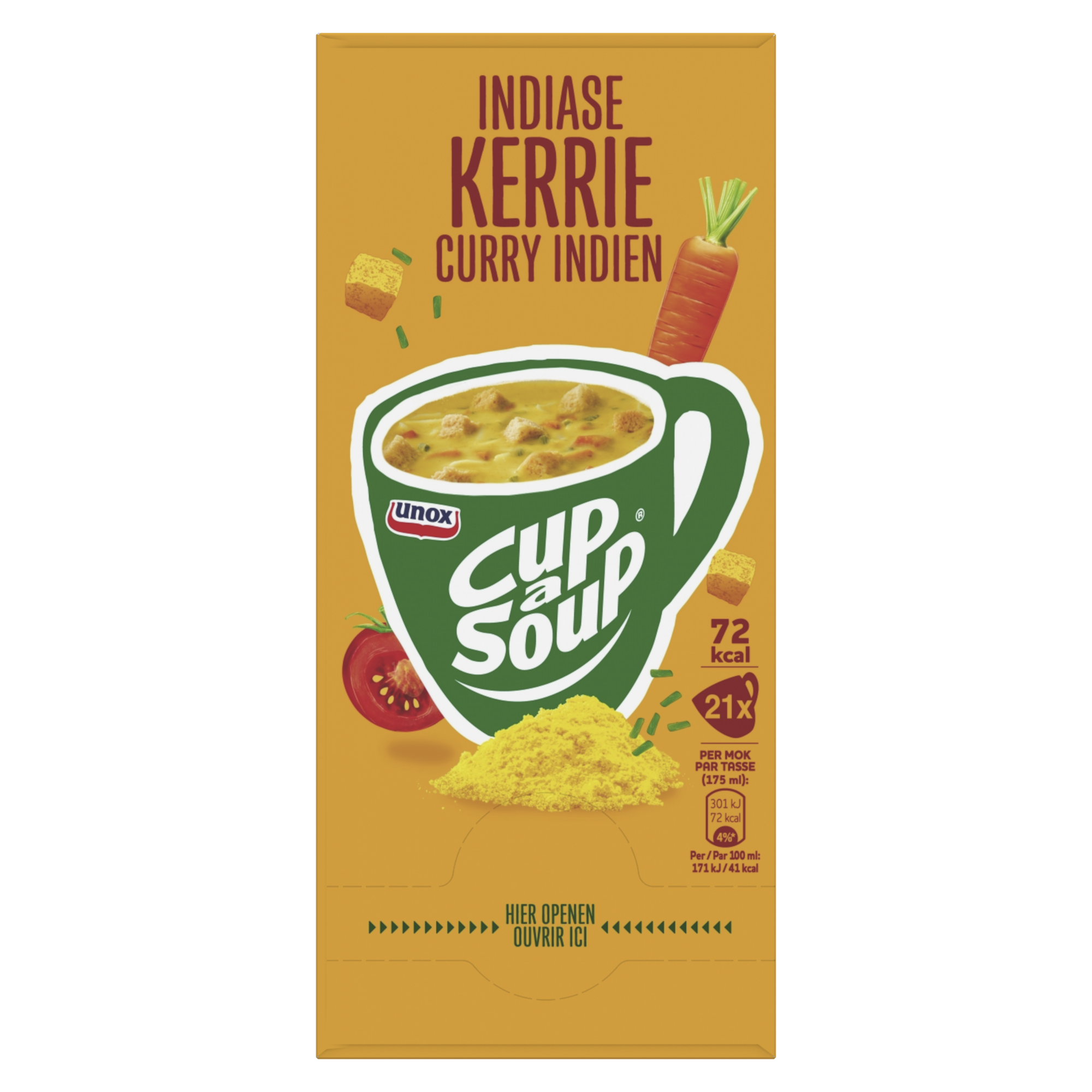 51495 Indiase kerrie cup-a-soup 21x175 ml
