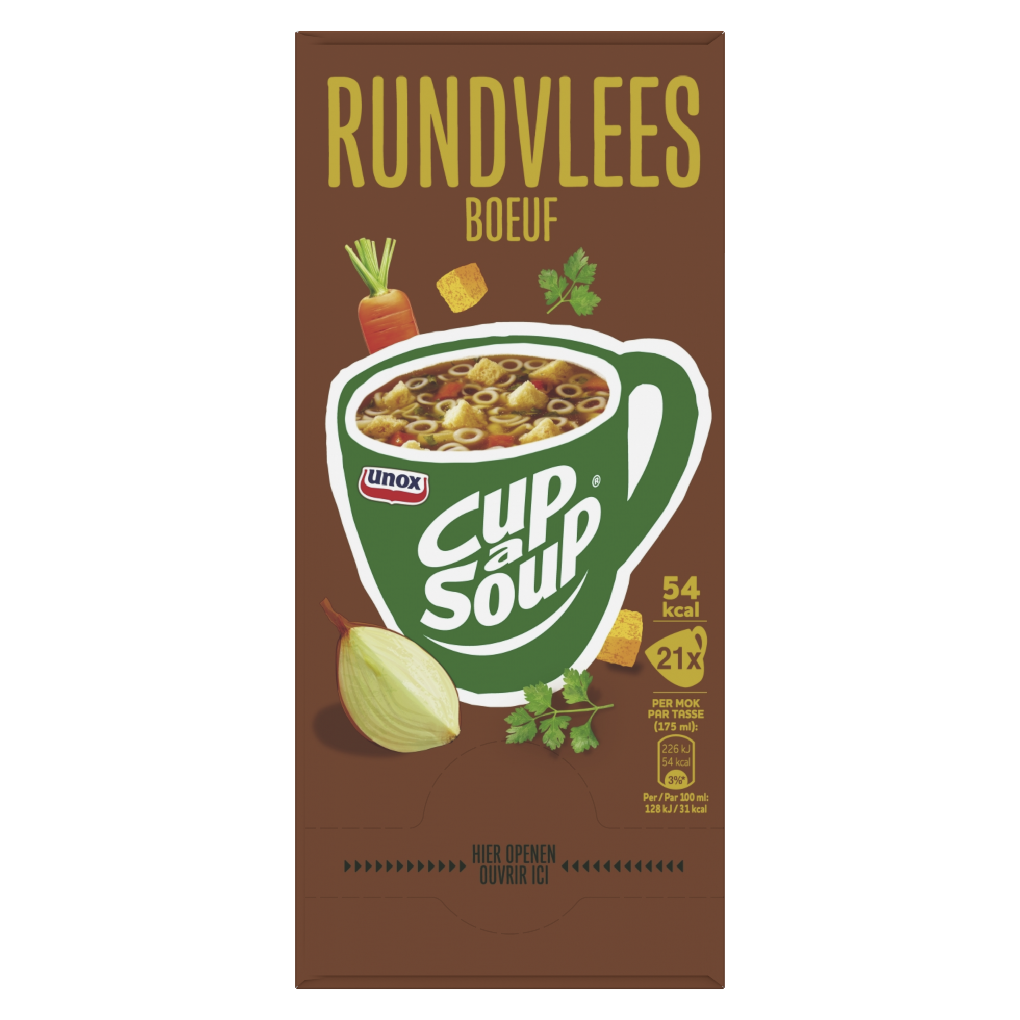 51500 Rundvlees cup-a-soup 21x175 ml