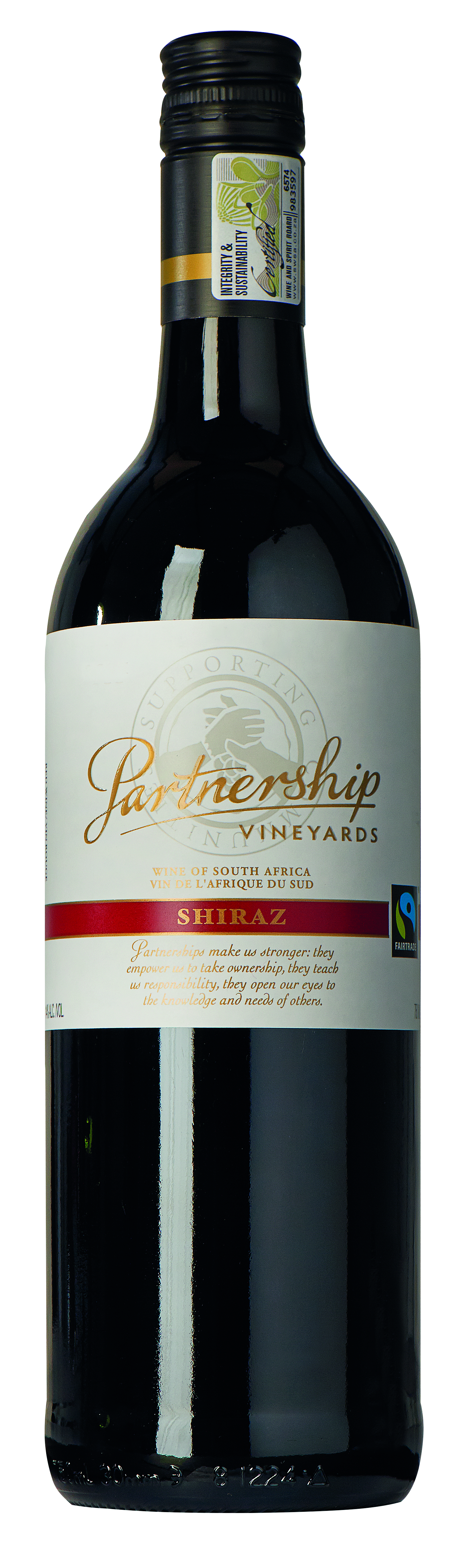 52335 Partnerschip Vineyards Shiraz fairtrade 0,75 liter