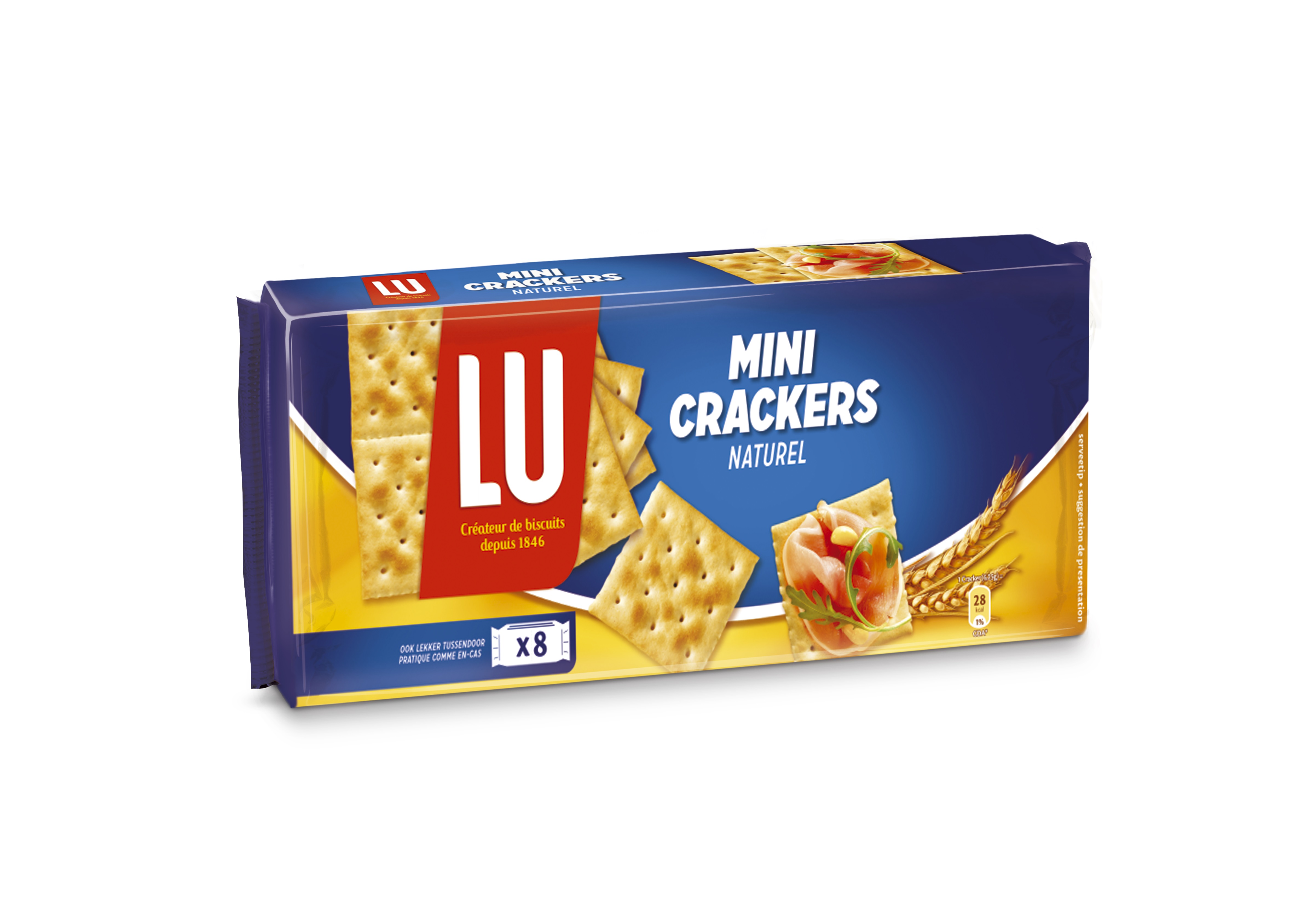 52570 Premium mini crackers naturel 12x250gr