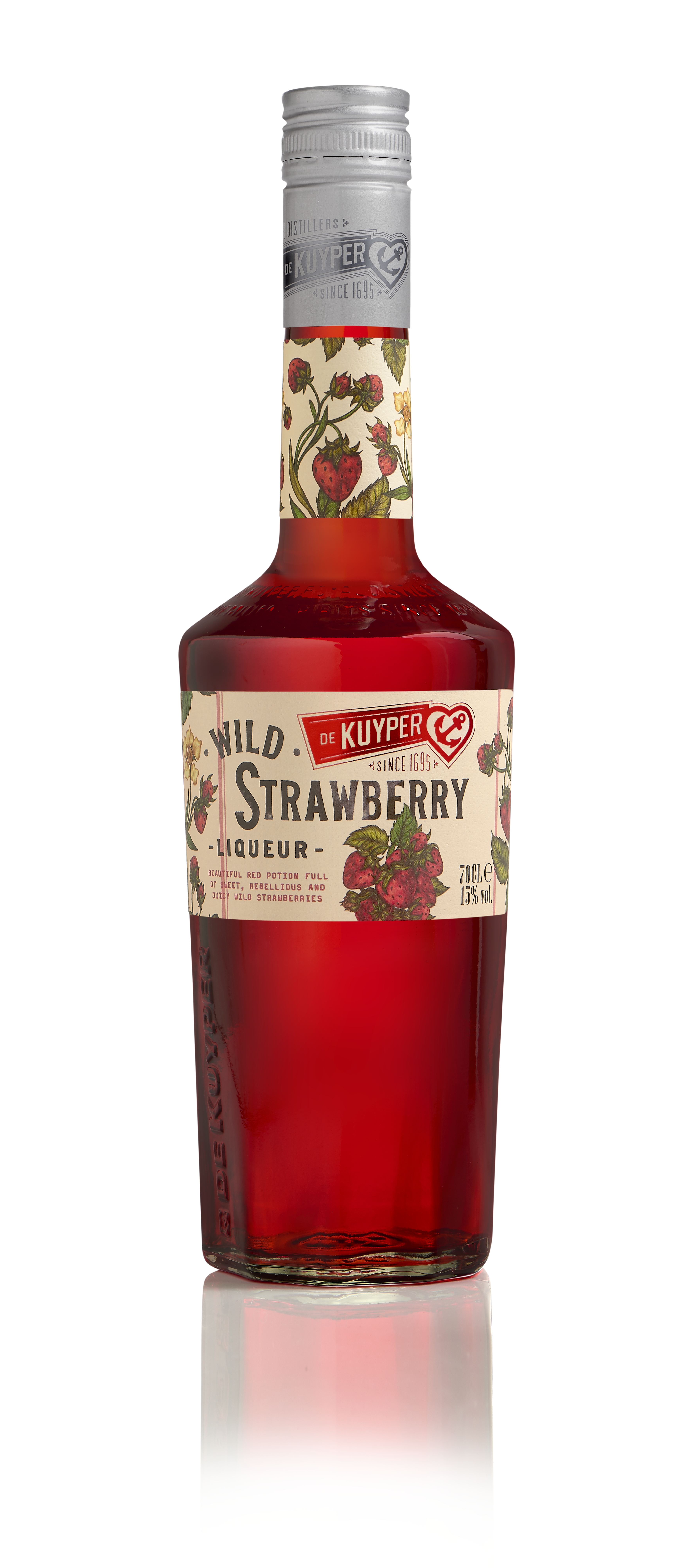 52618 Wild strawberry likeur 1x70 cl