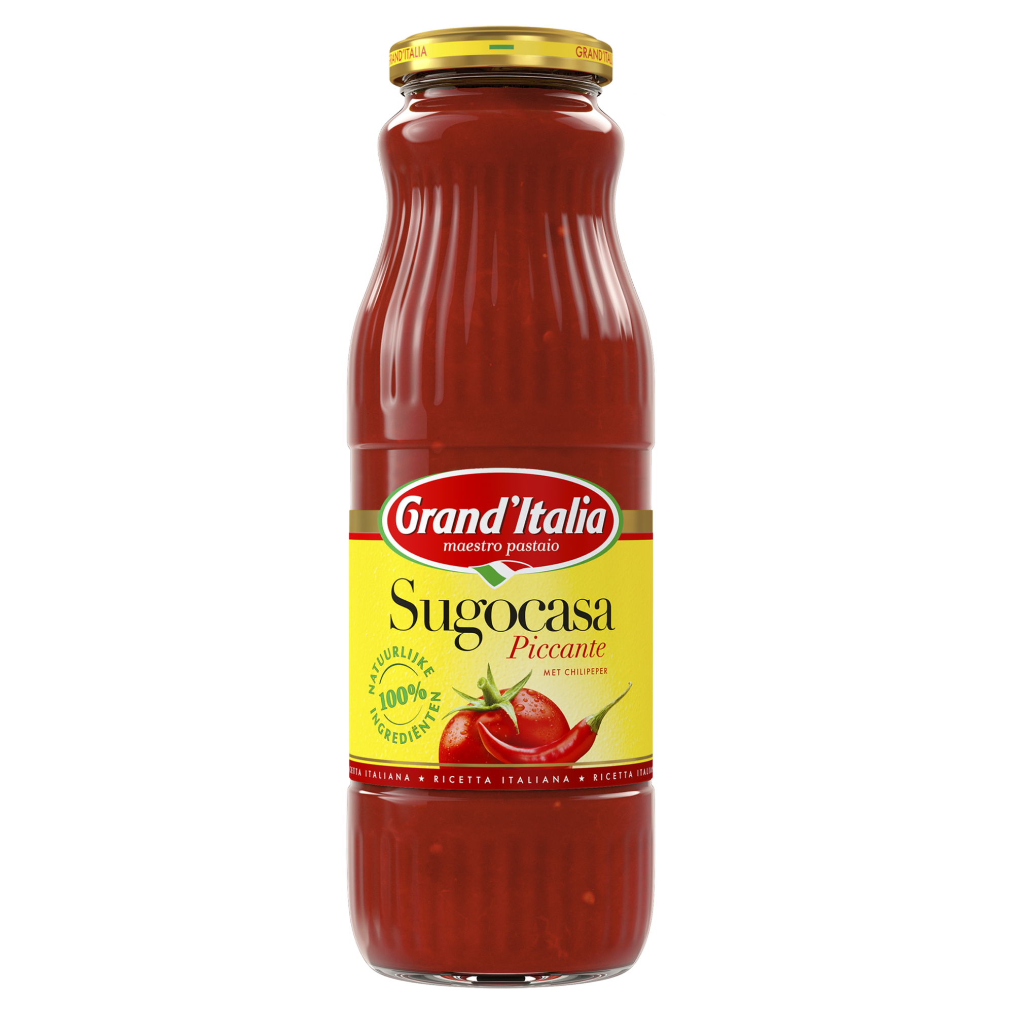 52807 Tomatensaus sugocasa piccante fles 6x690gr