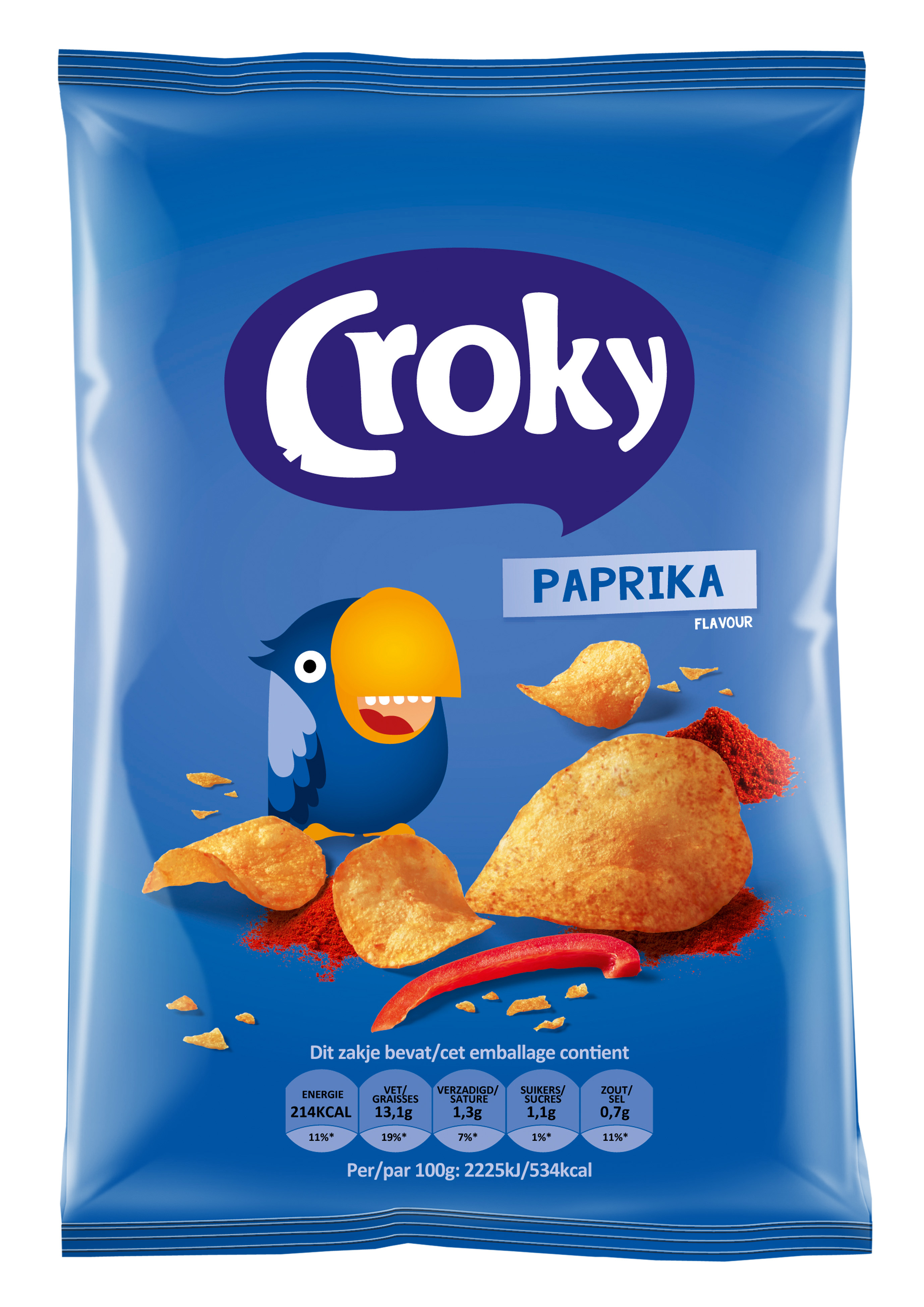 53102 Paprika chips 20x40 gr