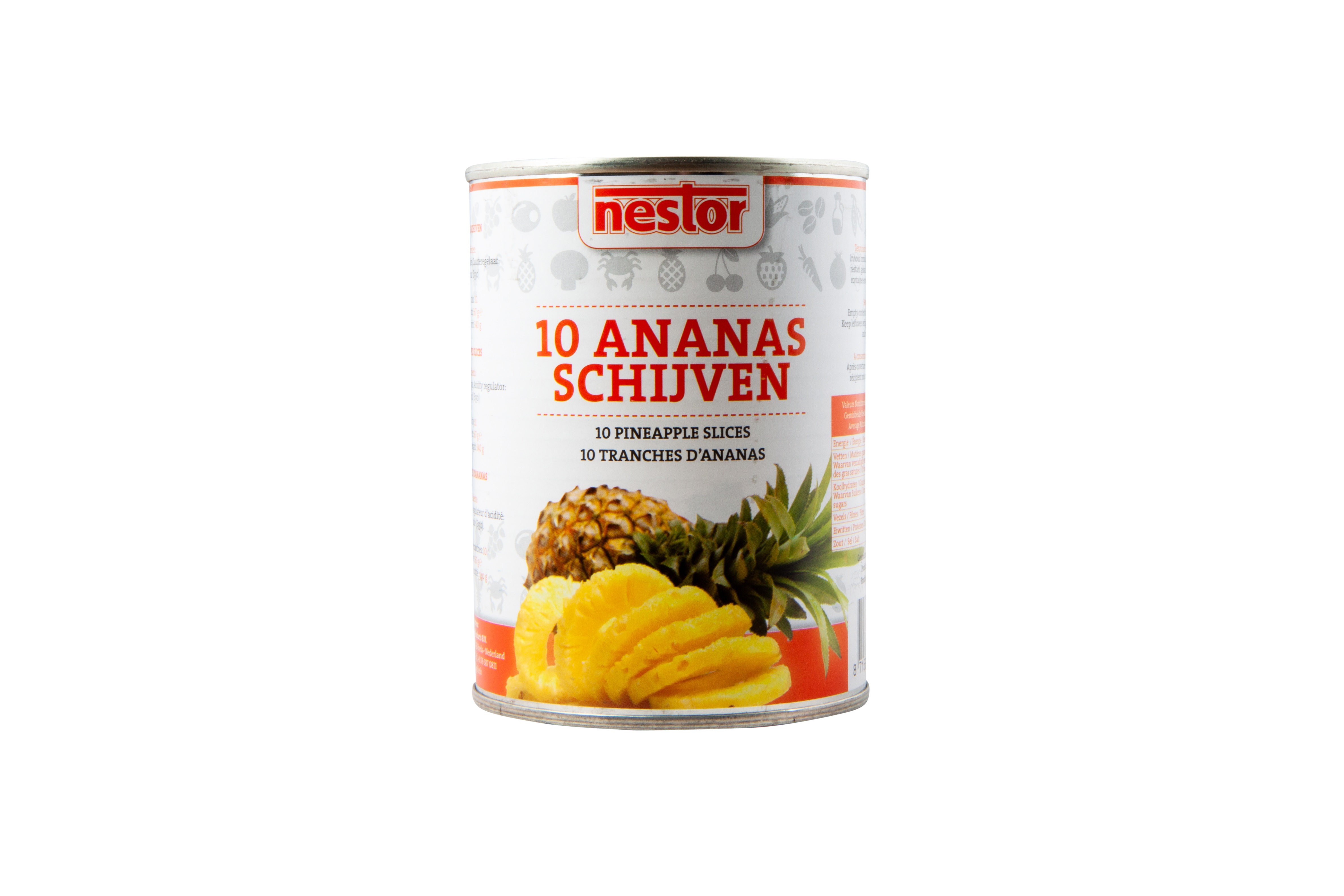 53565 Ananas 10 schijven krimp 6x567gr