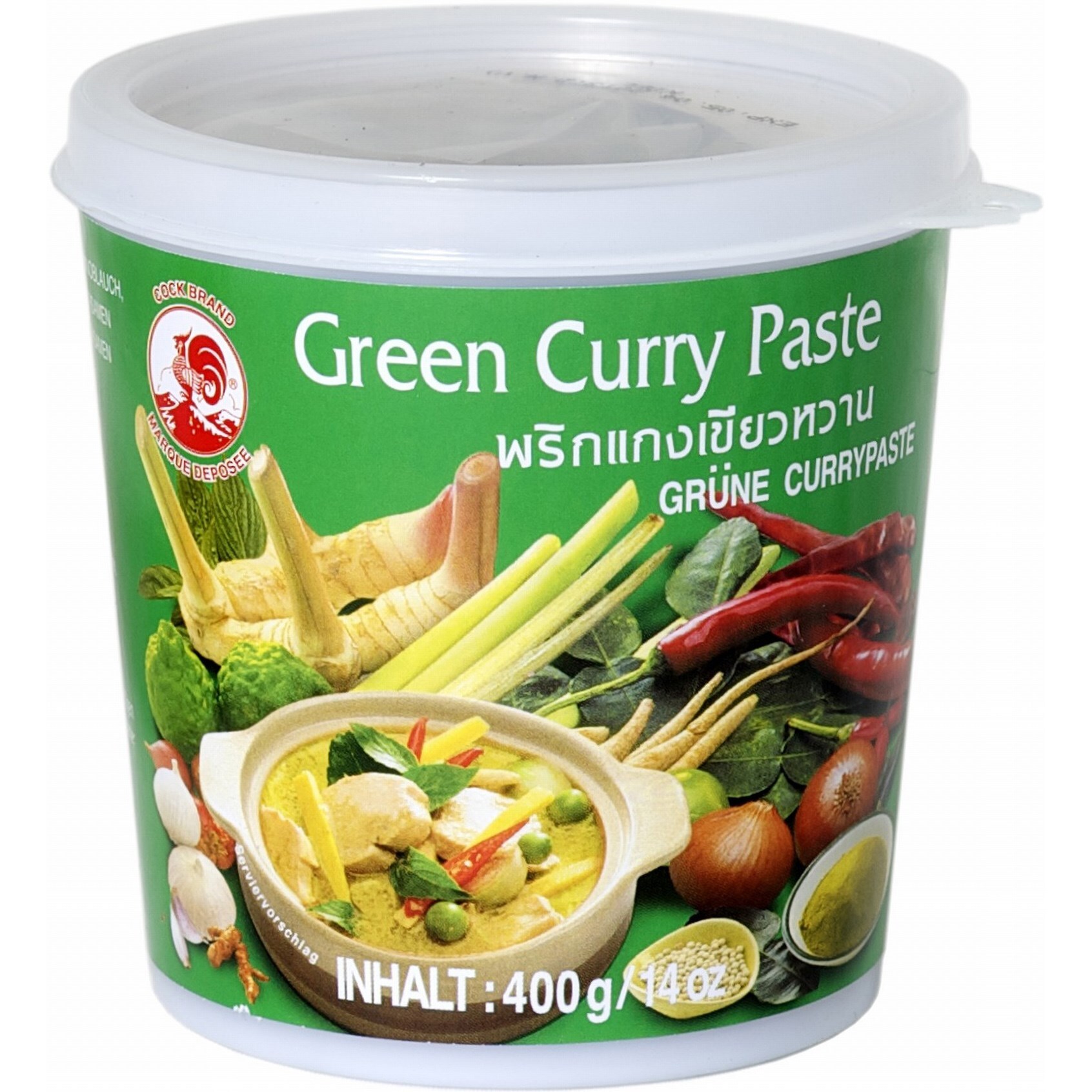 53838 Green curry pasta 400gr