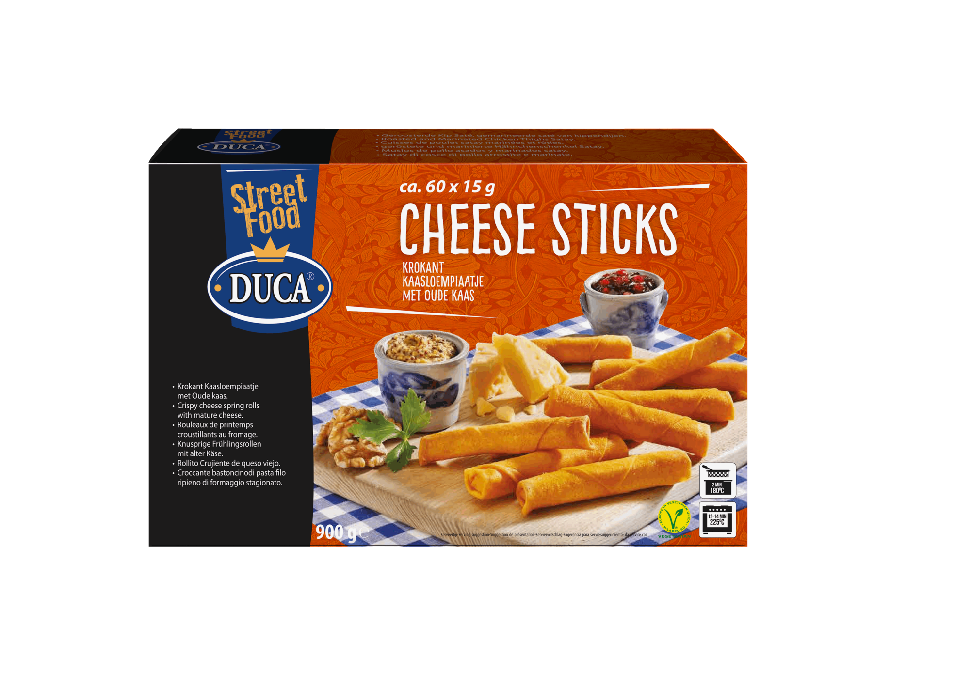 53864 Cheese sticks 60x15 gram