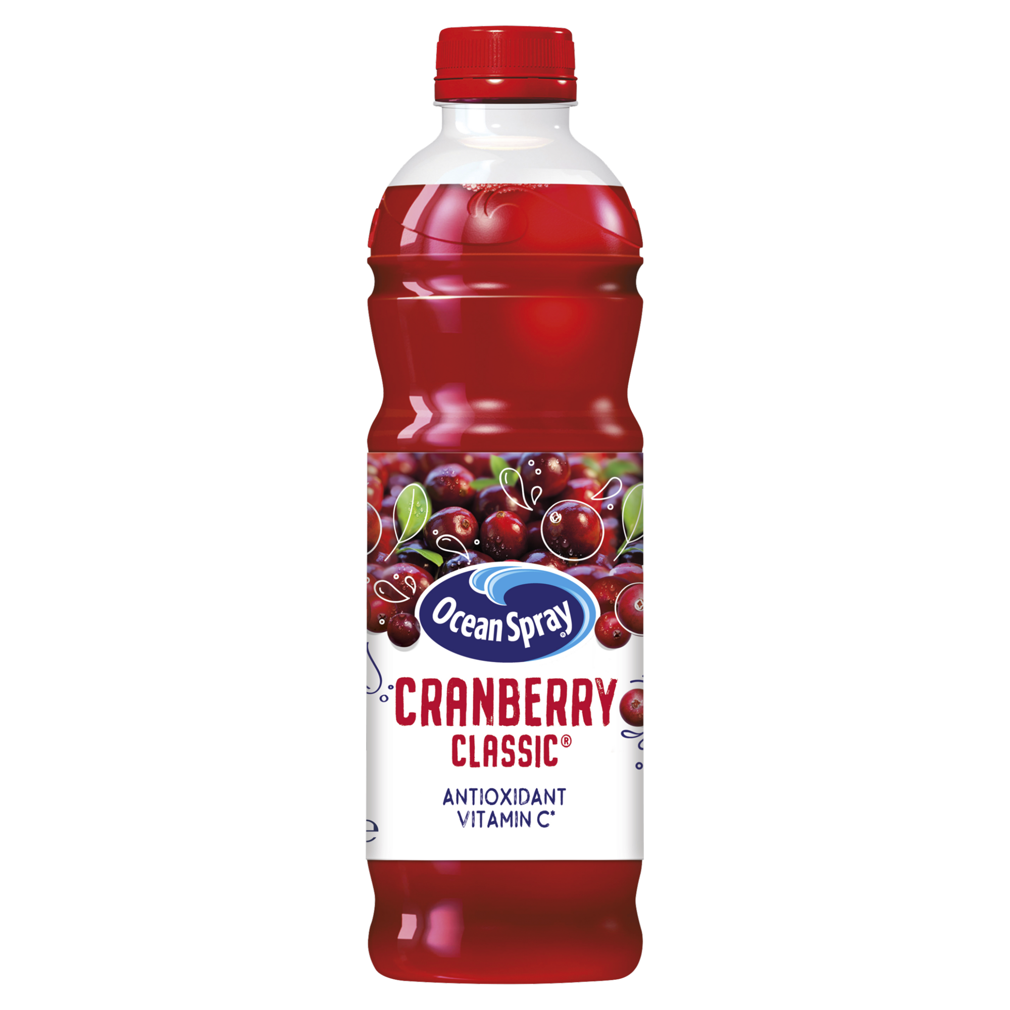54085 Cranberry classic pet fles 1 liter