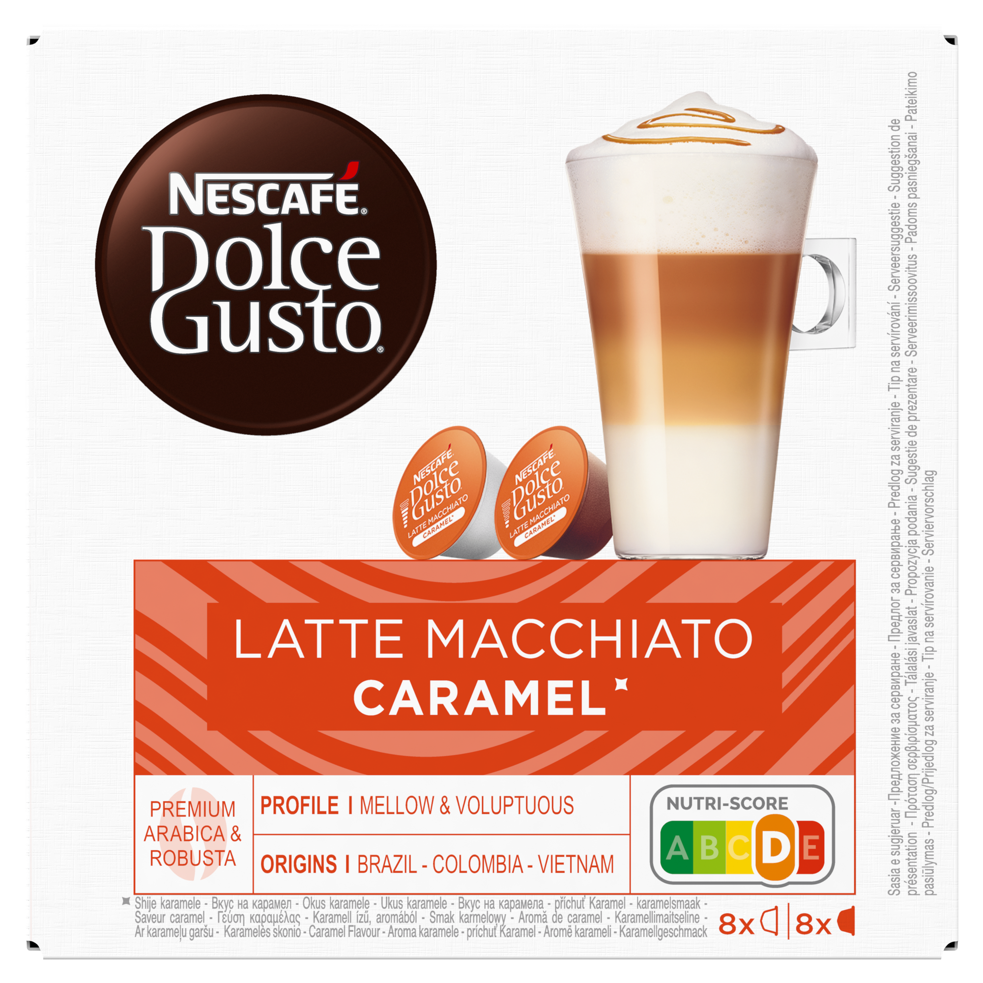 54375 Dolce gusto caramel macchiato 3x16 st