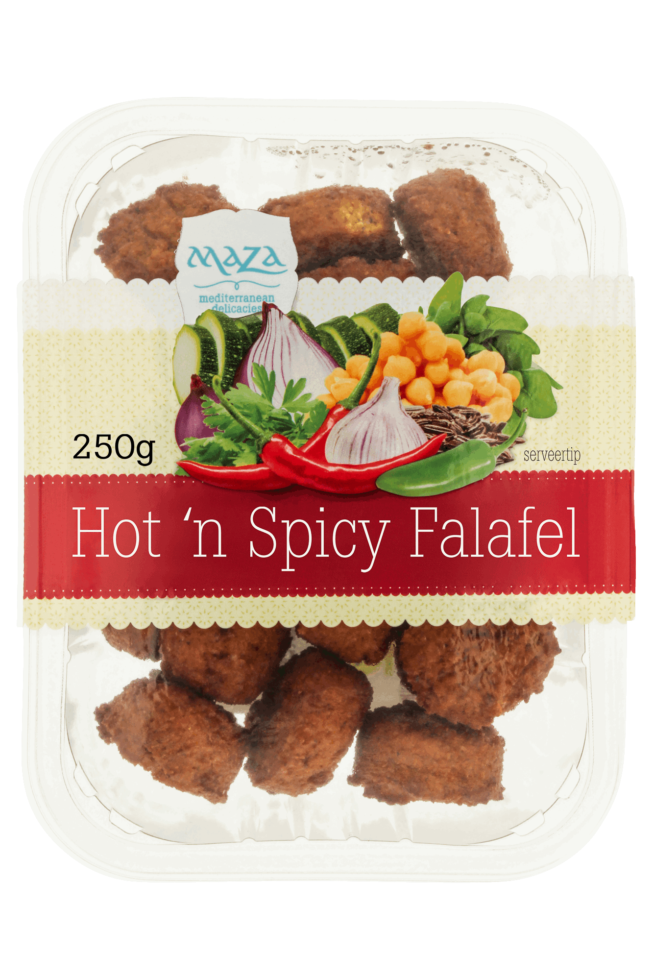 55140 Falafel hot & spicy 8x250 gr