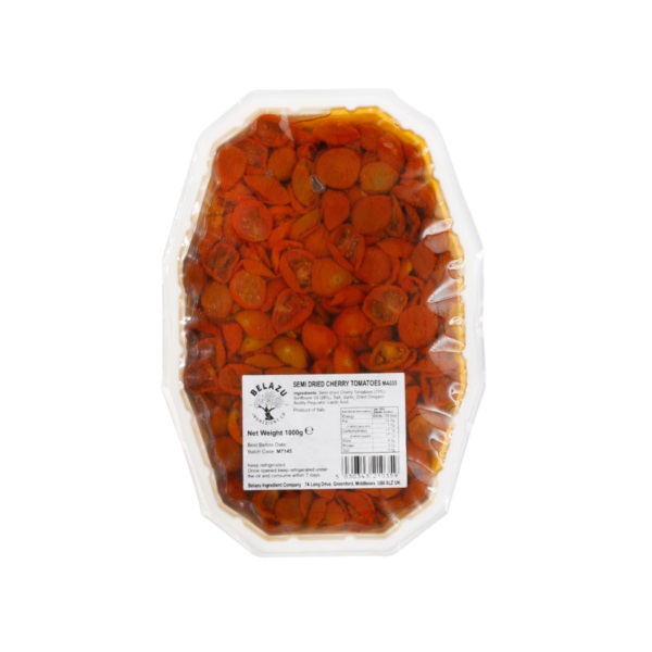 55910 Semi-gedroodge cherry tomaten ital.1kg.