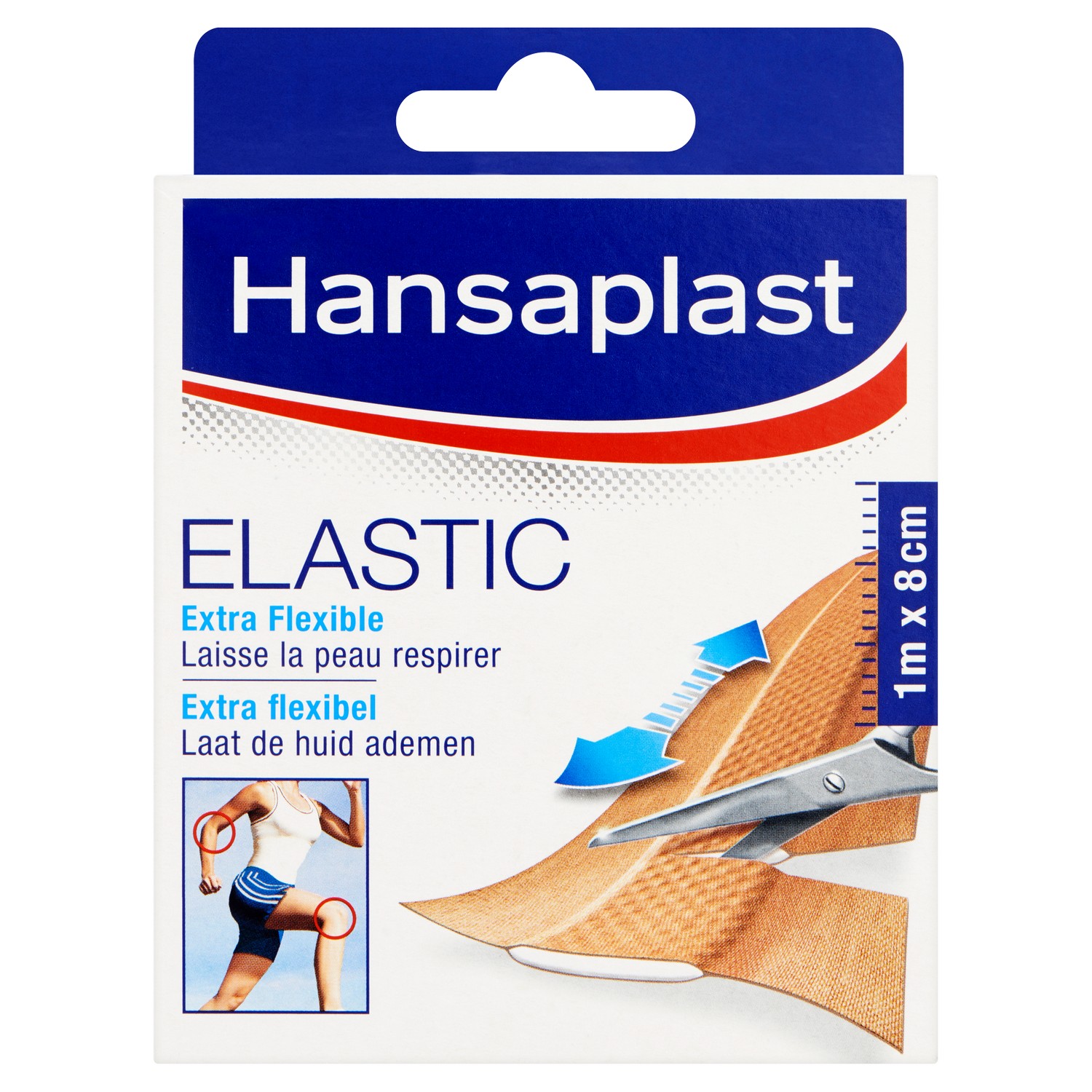 60369 Hansaplast pleisters elastic 10x1 mtr