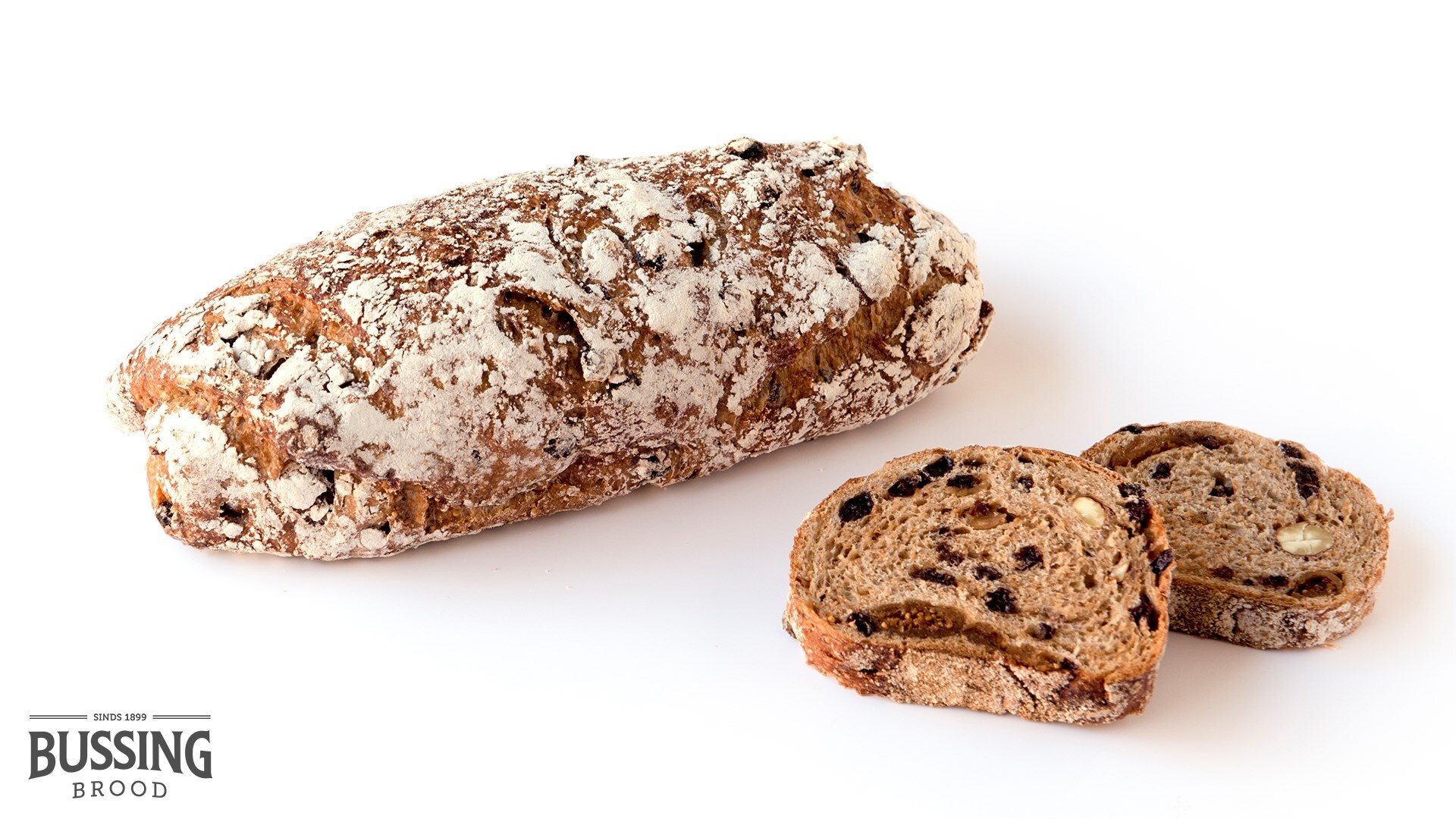 60552 Amandel-vijgen brood ongesneden  3 x 335 gram