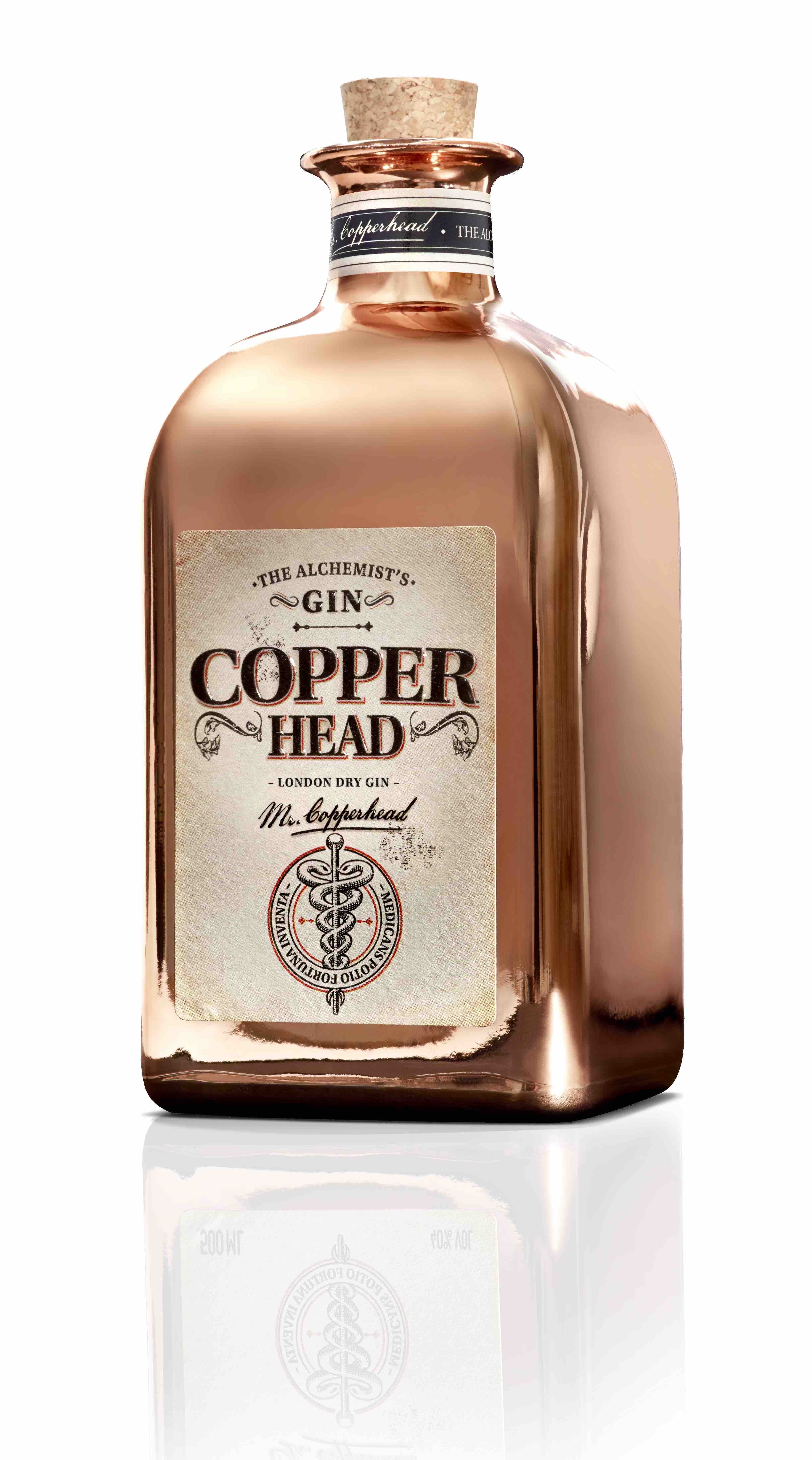 60789 Copperhead gin 0,50 liter