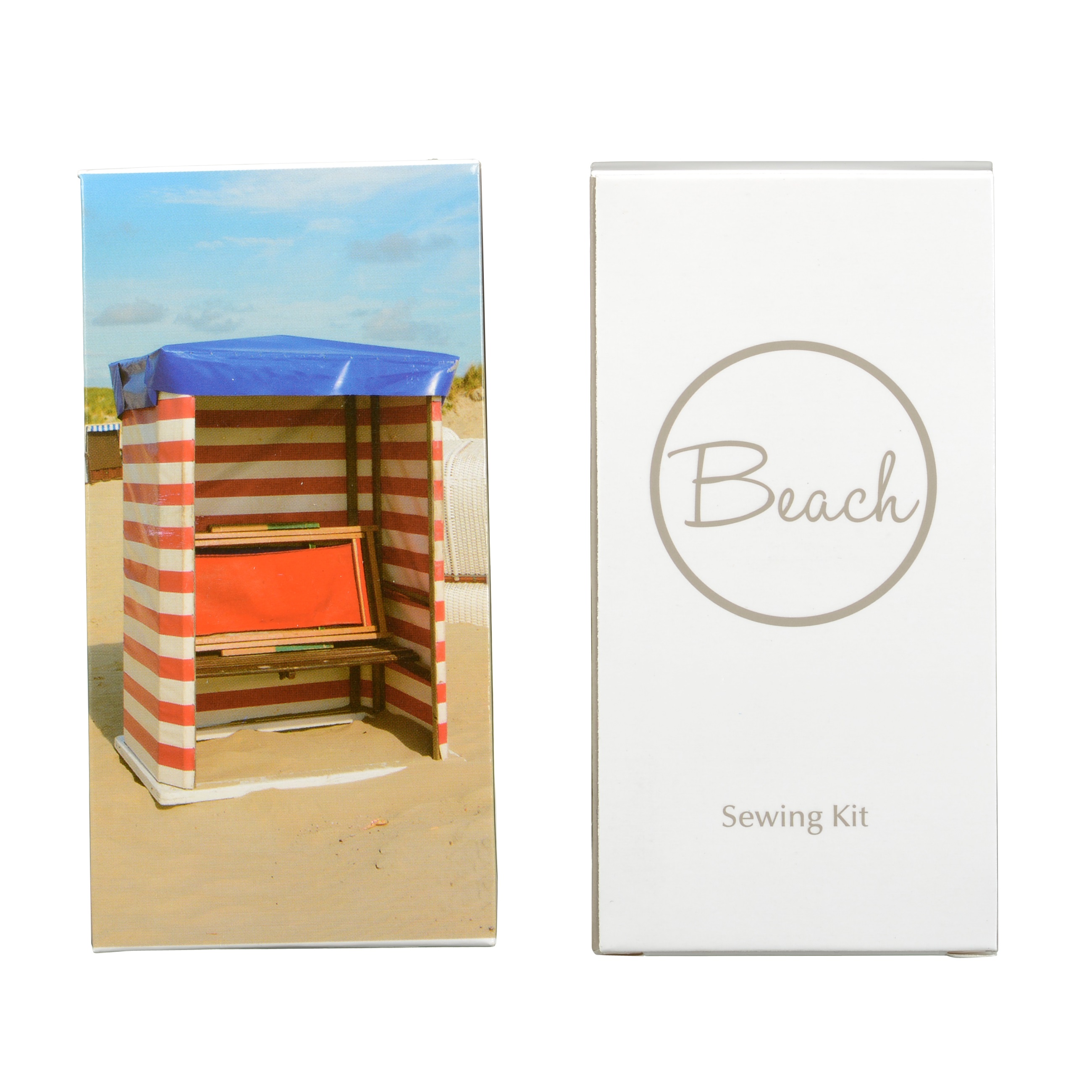 61016 Sewing kit in paperbox beach line 1x50 st