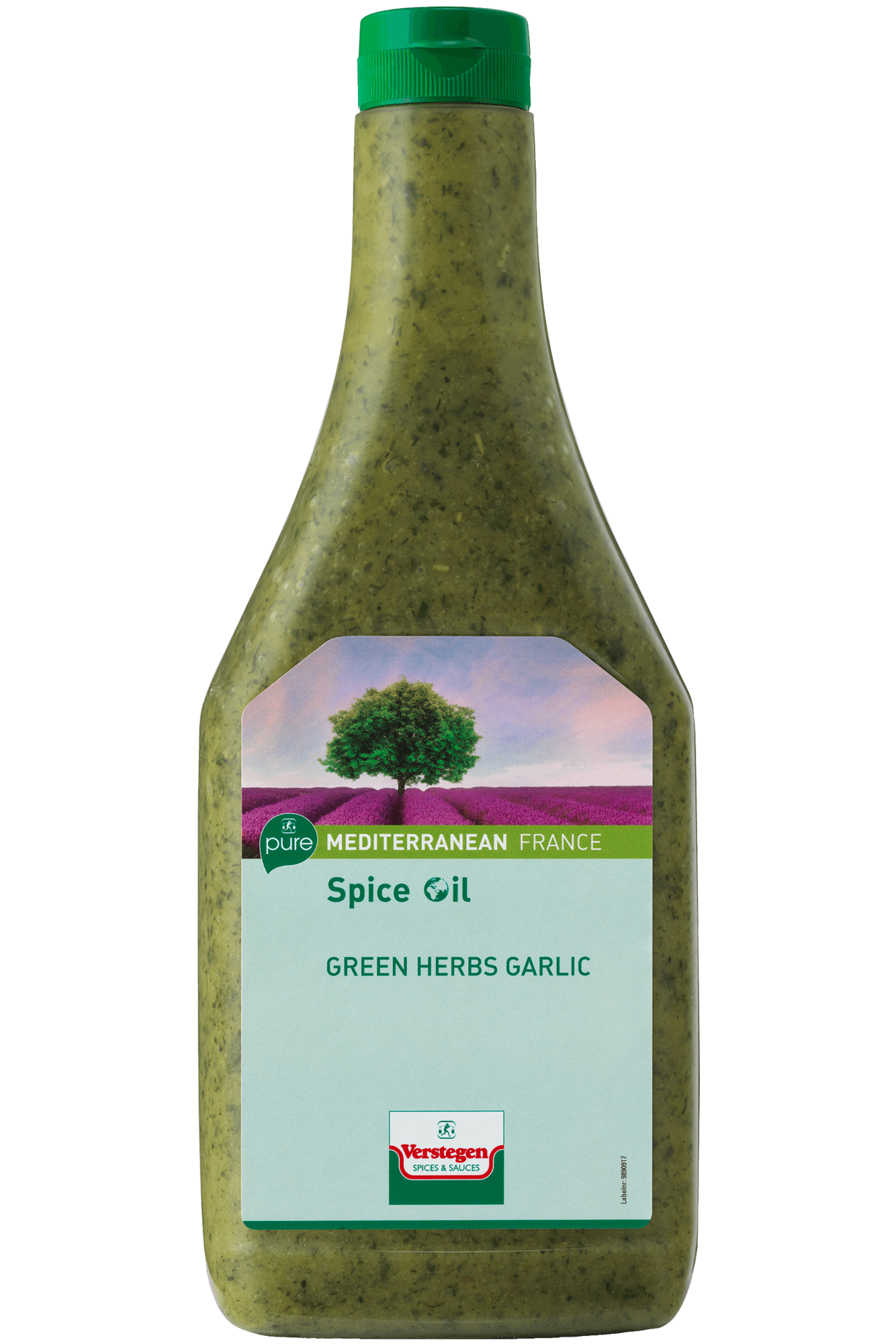 61176 Spiceoil green herbs garlic pure 870ml