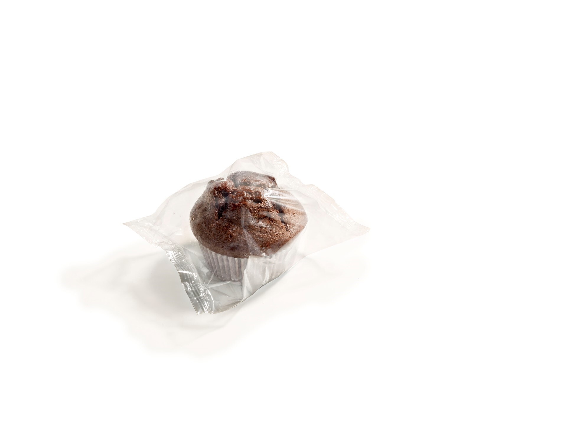 61863 Double chocolate chip muffin per stuk verpakt 40x90 gr