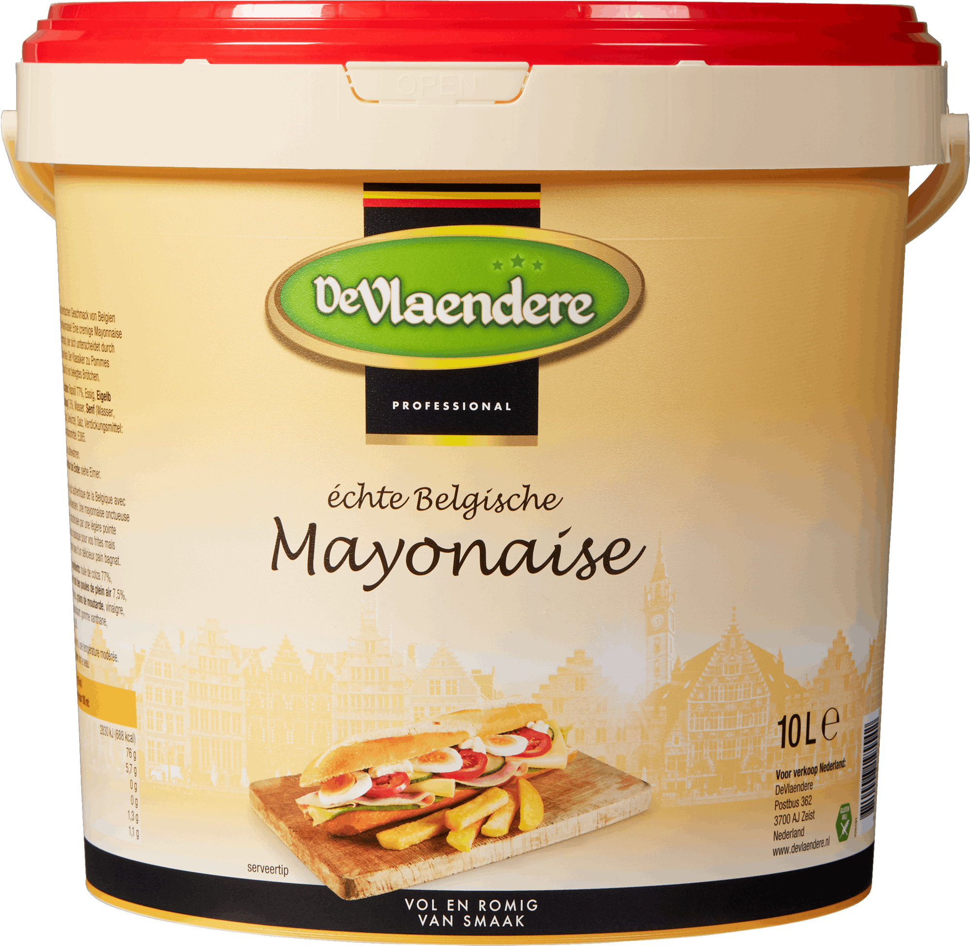 62214 Devlaendere mayonaise 1x10 ltr