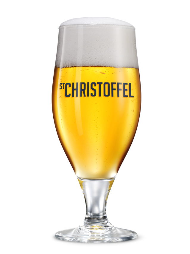 62567 Christoffel bier glas 25cl. 1x6 st