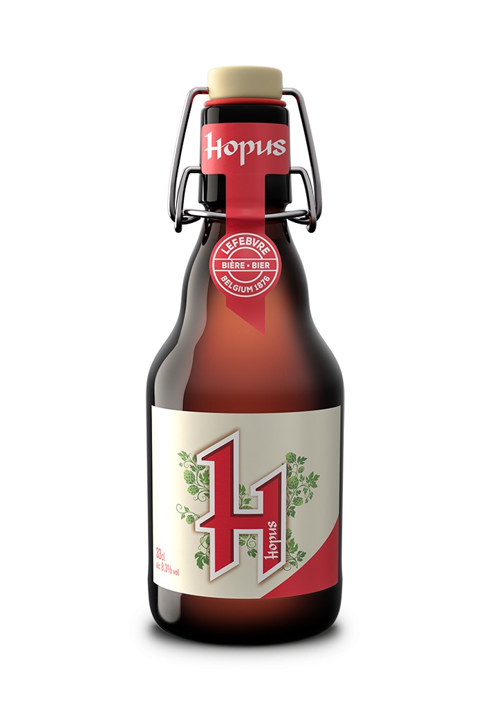 62568 Hopus bier glas 33cl. 1x6 st